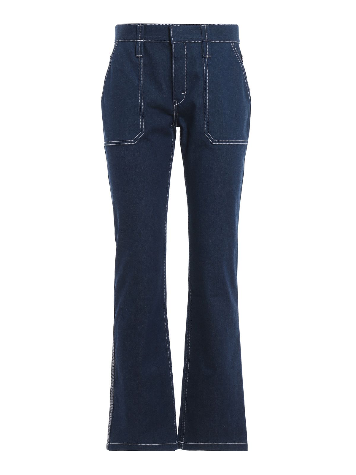 Chloe o1y0825 Denim Pant in Blue Size 27" / US 4 / IT 40 - 1 Thumbnail