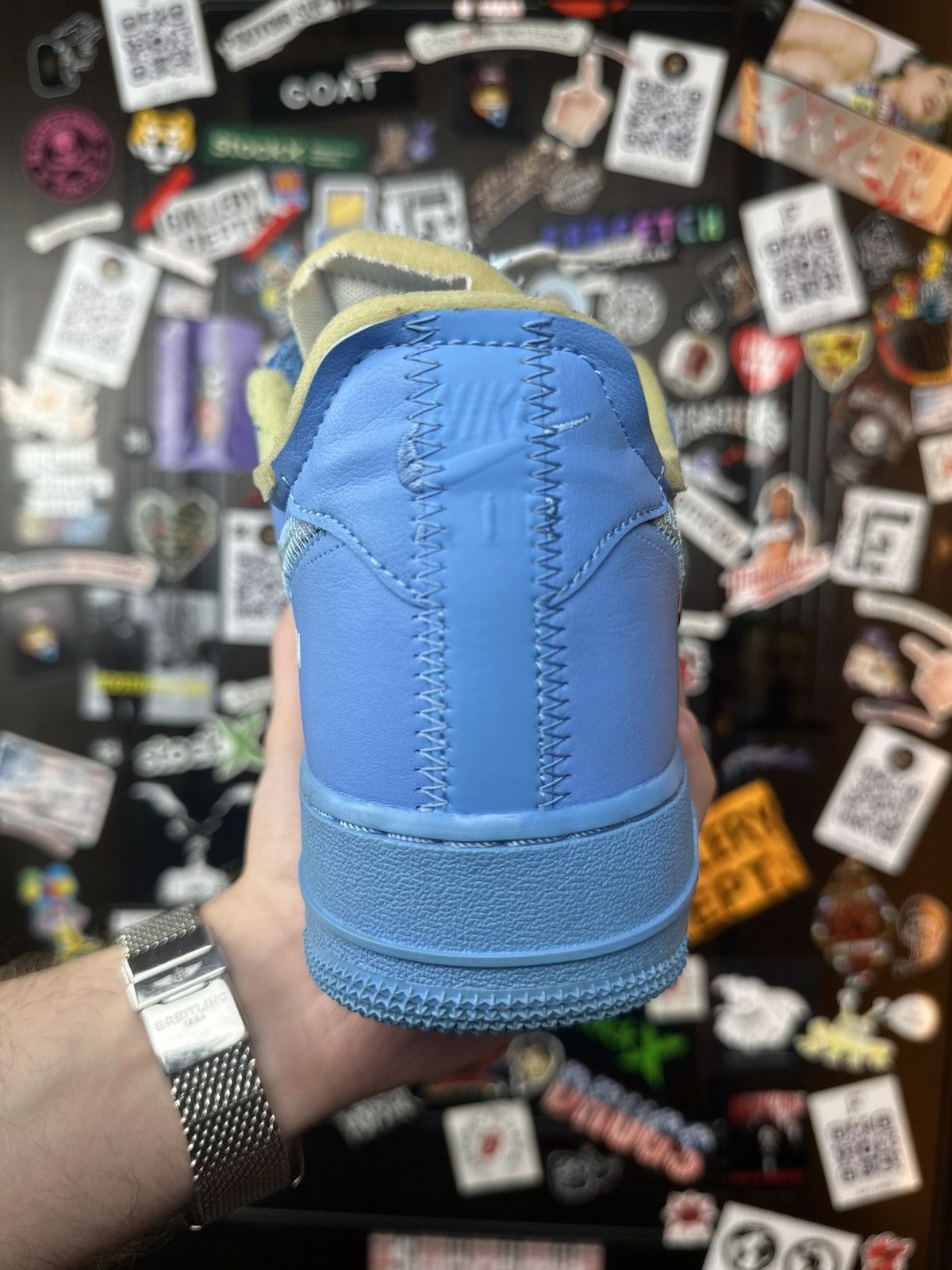Nike × Off-White NIKE X OFF-WHITE AIR FORCE 1 MCA Size US 9.5 / EU 42-43 - 21 Thumbnail