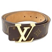 Louis Vuitton Louis Vuitton LV Initiales Monogram Belt Canvas Other M9608S