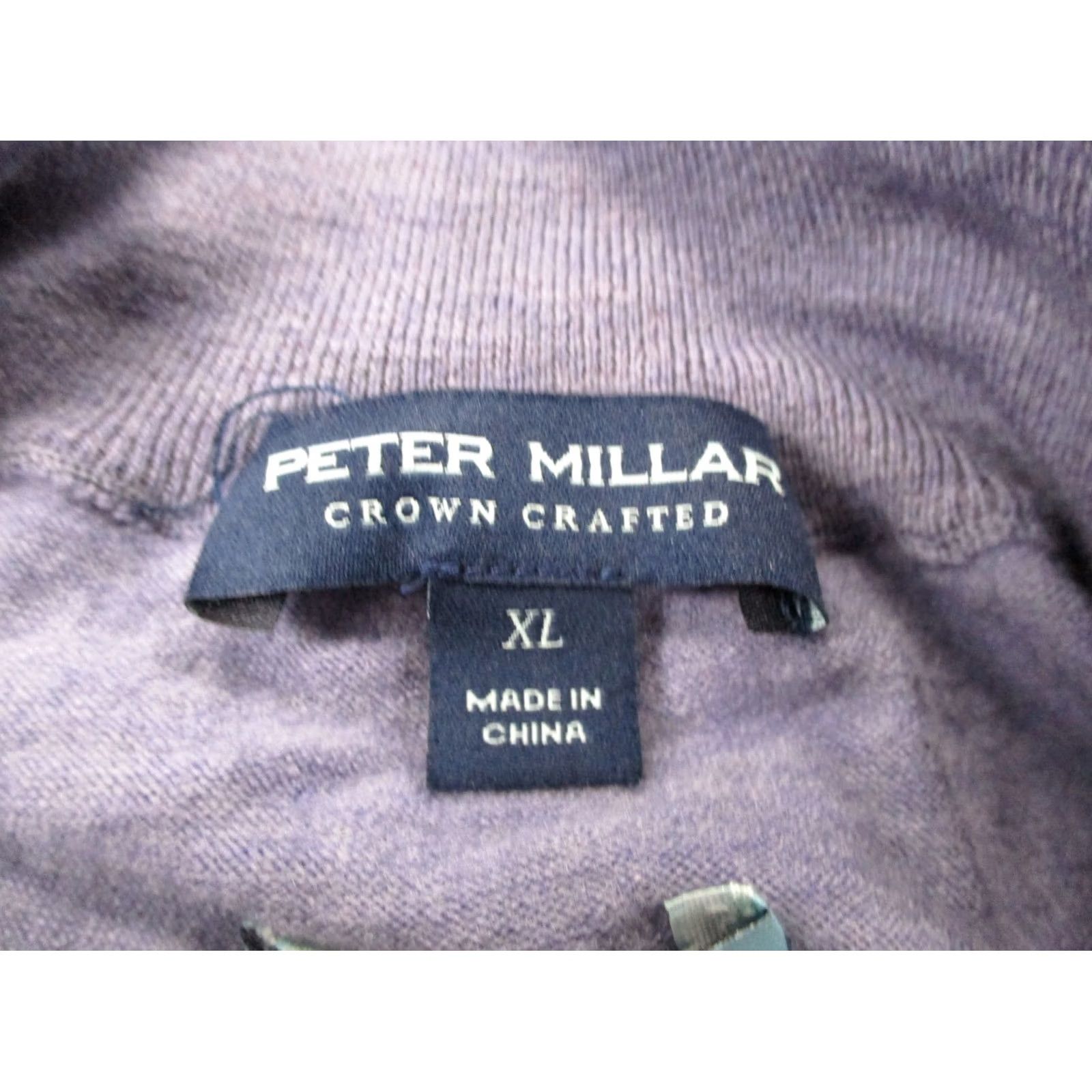Peter Millar Peter Millar Sweater Mens XL Purple Men Merino Wool Excursionist Flex Stretch Crown Crafted Size US XL / EU 56 / 4 - 6 Thumbnail