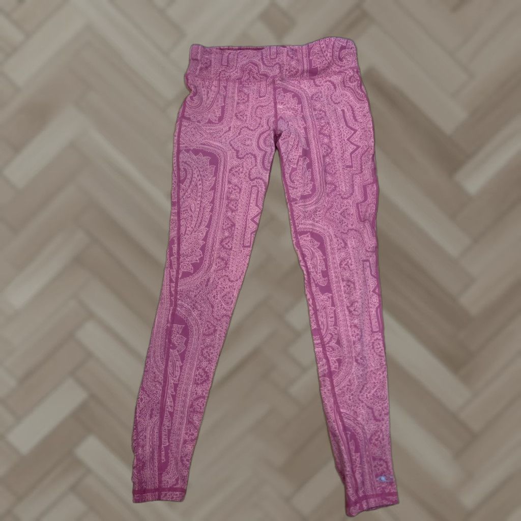 O'Neill O'Neill Leggings Womens Slim Red Paisley Activewear 27in Inseam Size 32" / US 10 / IT 46 - 1 Thumbnail