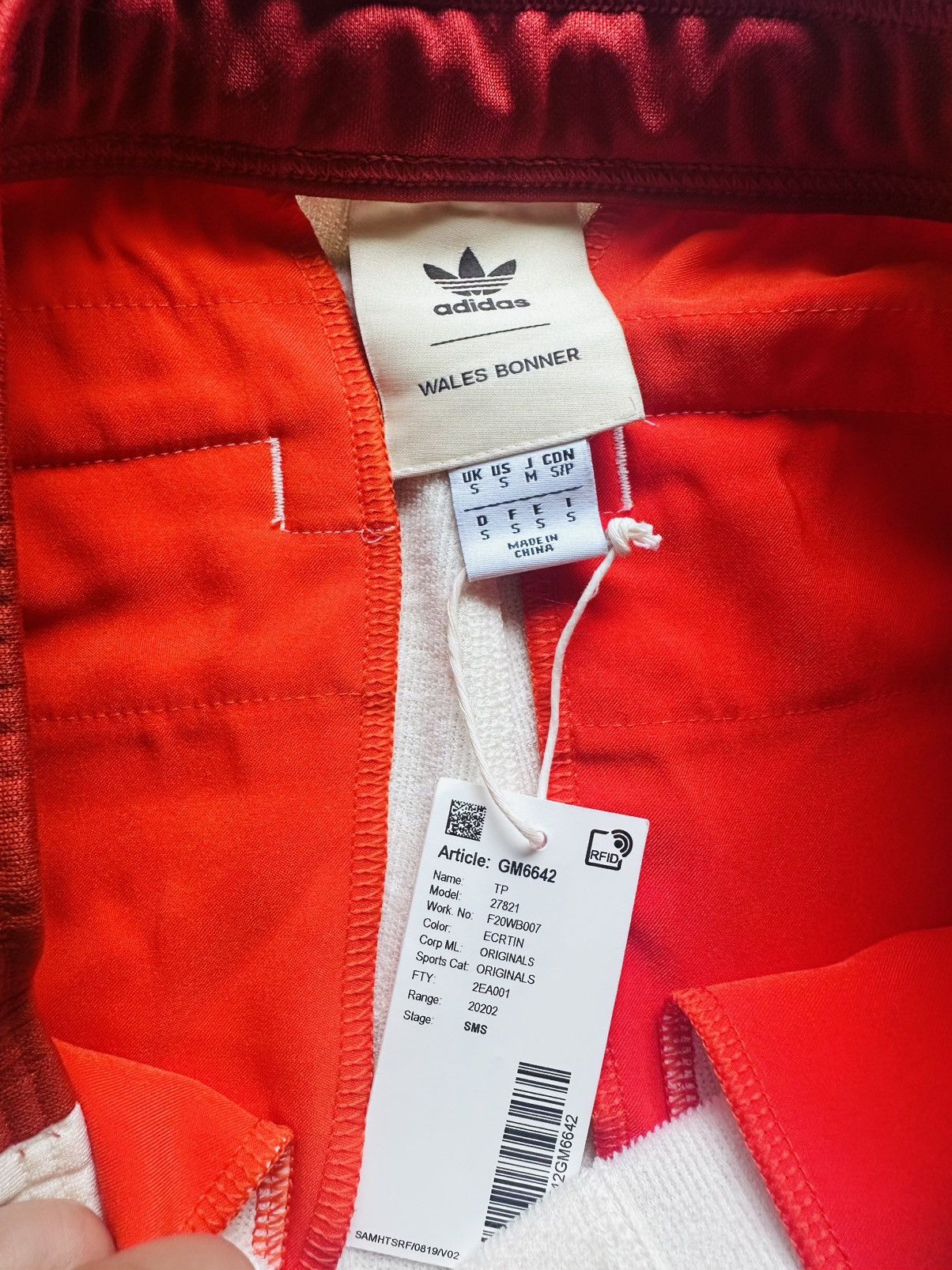 Adidas × Wales Bonner WALES BONNER X ADIDAS LOVERS TRACK PANTS Size US 32 / EU 48 - 5 Thumbnail