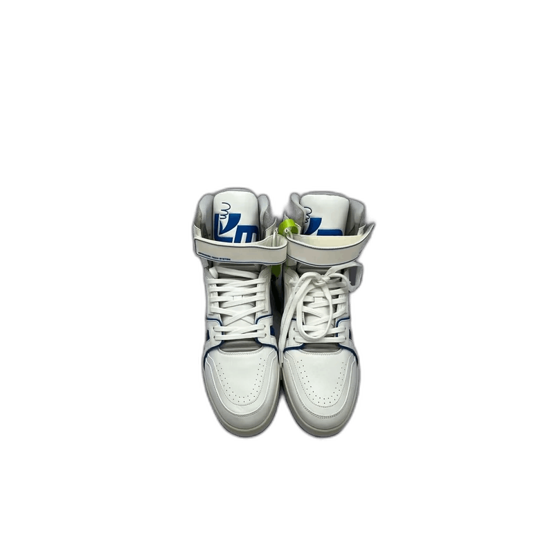 Louis Vuitton LV Louis Vuitton High-Top Sneakers White Blue-yf Size US 9 / EU 42 - 1 Thumbnail