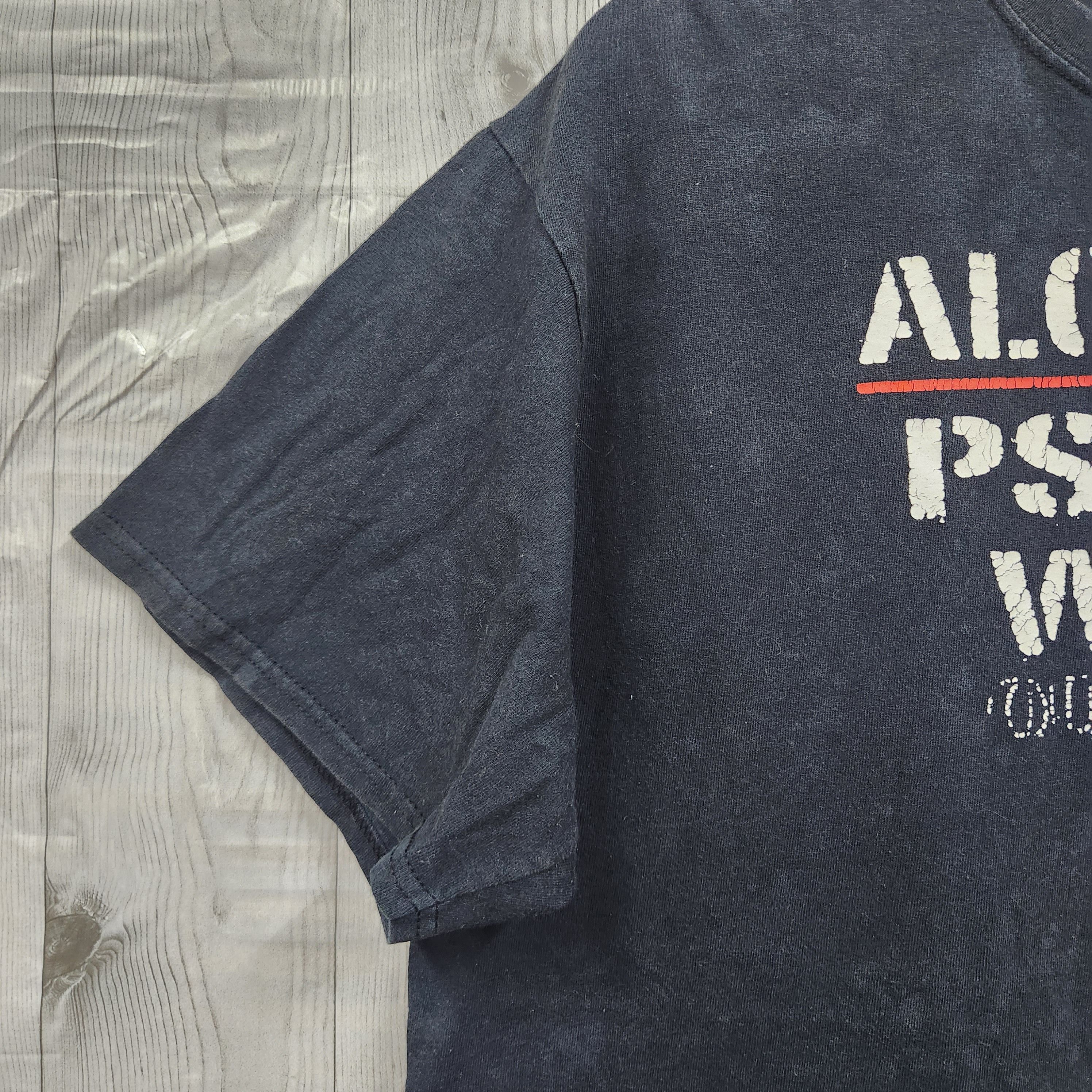 Port Authority ALCATRAZ PSYCHO WARD OUTPATIENT Sun Faded TShirt Size US L / EU 52-54 / 3 - 13 Thumbnail