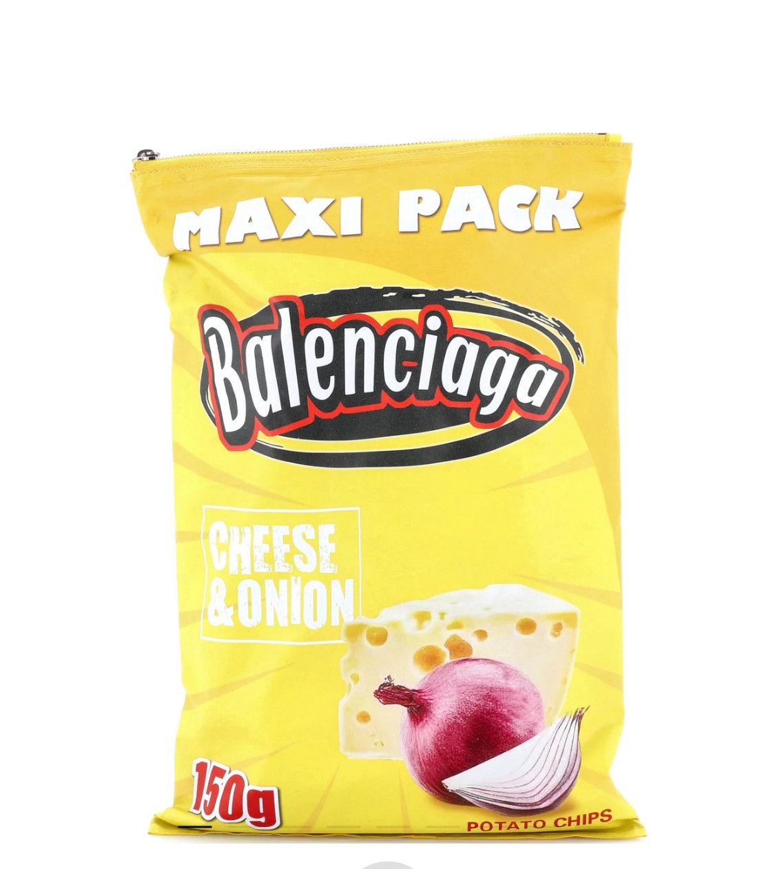 Balenciaga Chips Bag Maxi Pack Cheese & Onion Size ONE SIZE - 1 Thumbnail