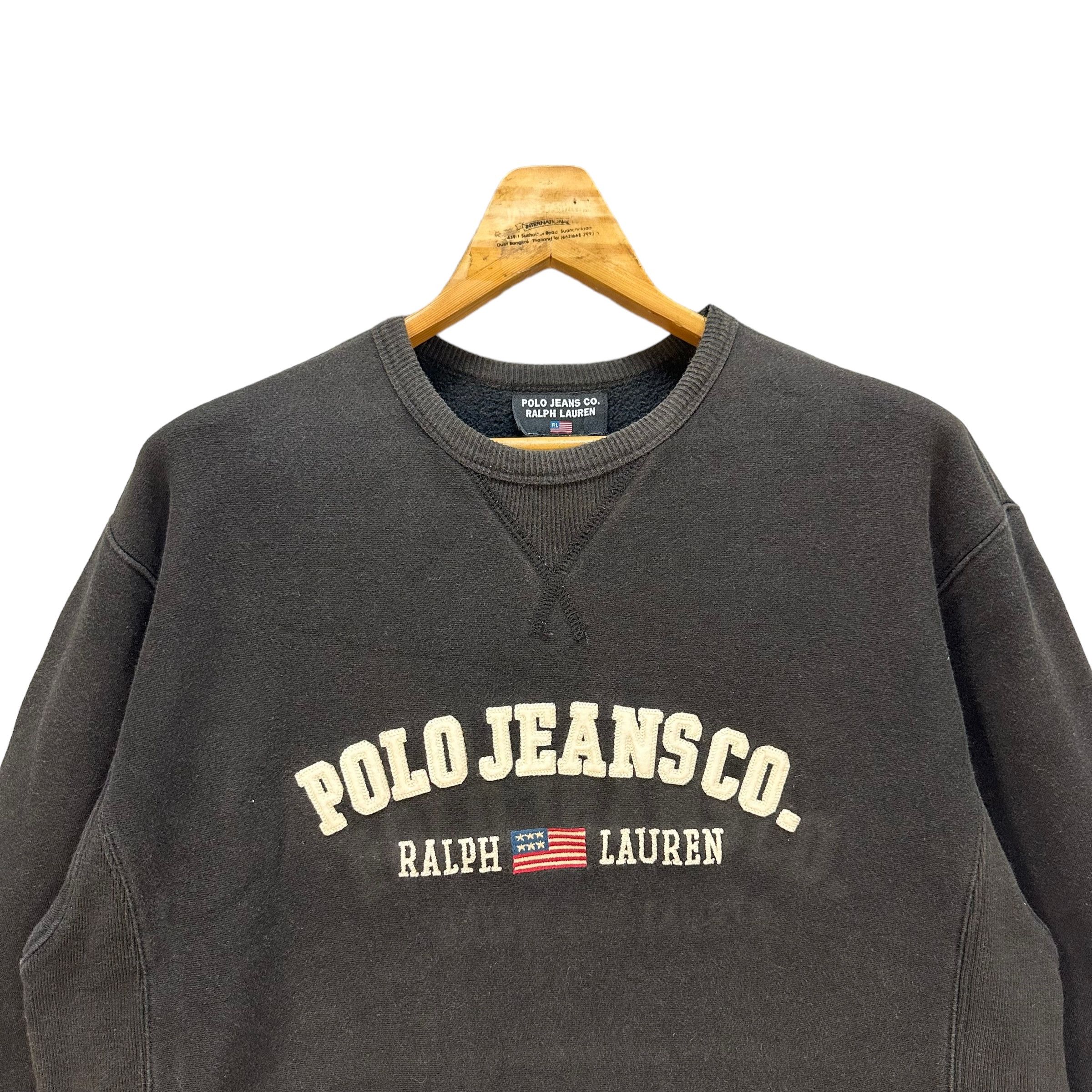 Polo Ralph Lauren POLO JEANS RALPH LAUREN BIG LOGO SWEATSHIRTS #8798-027 Size US M / EU 48-50 / 2 - 2 Thumbnail