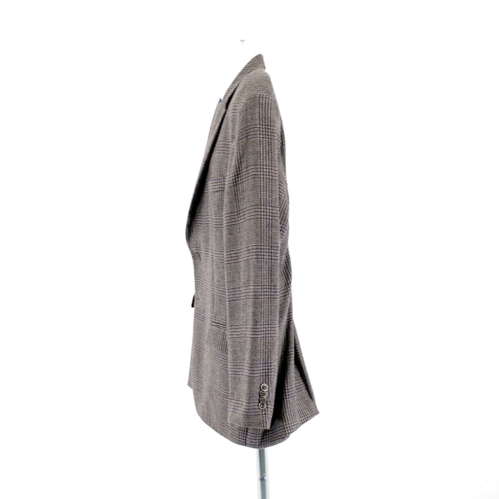 Jos. A. Bank Jos A Bank 1905 Soft Tweed Wool Glen Plaid 44R / Slim 46R Gr Size 44R - 6 Thumbnail