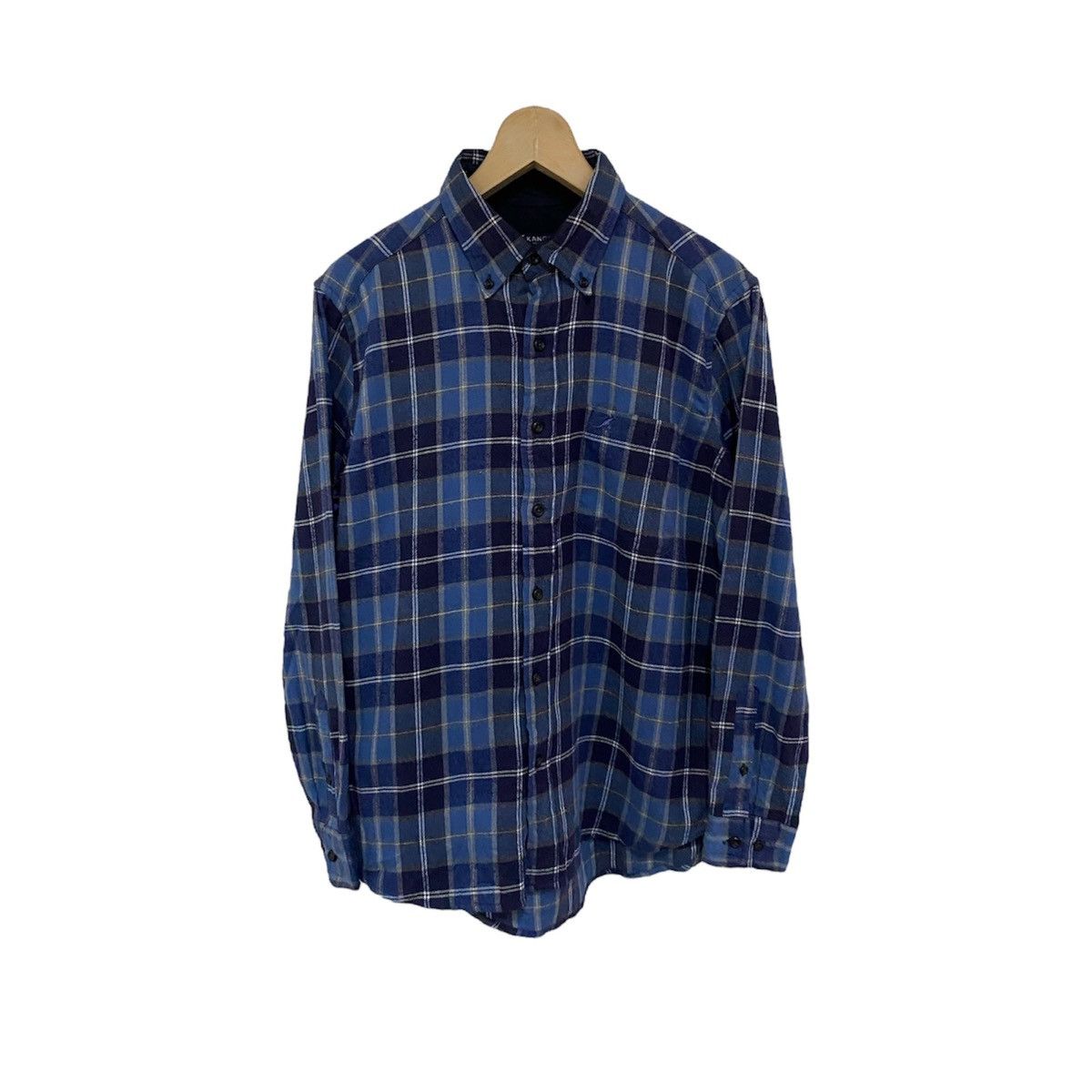 Kangol × Vintage Kangol Plaid Tartan Flannel Shirt Size US M / EU 48-50 / 2 - 1 Thumbnail