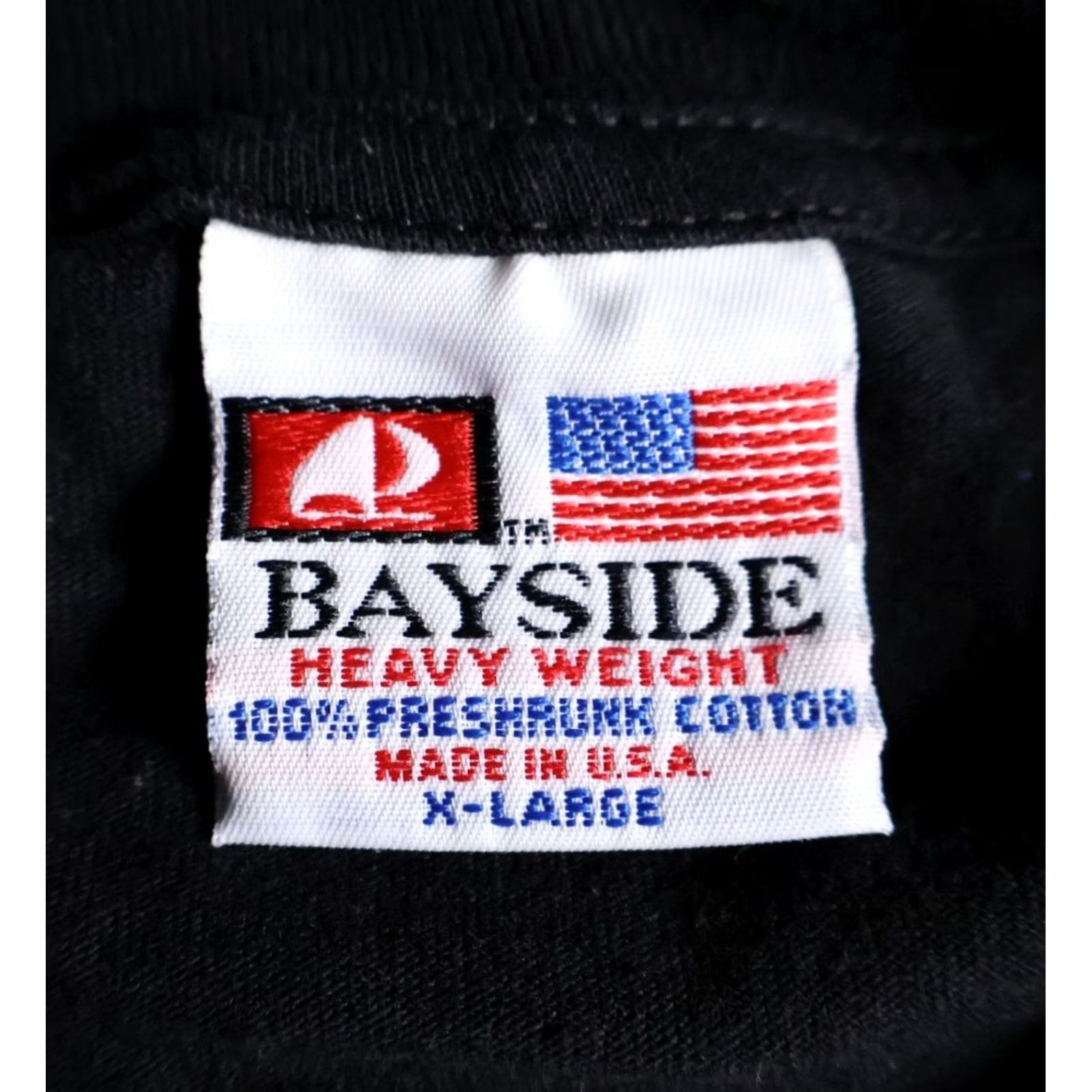 Doublet VINTAGE Bayside Dead Stroke T-Shirt Black XL Men Double-Sided Graphic Print 90s Skull Girls Can Play Too Size US XL / EU 56 / 4 - 3 Thumbnail