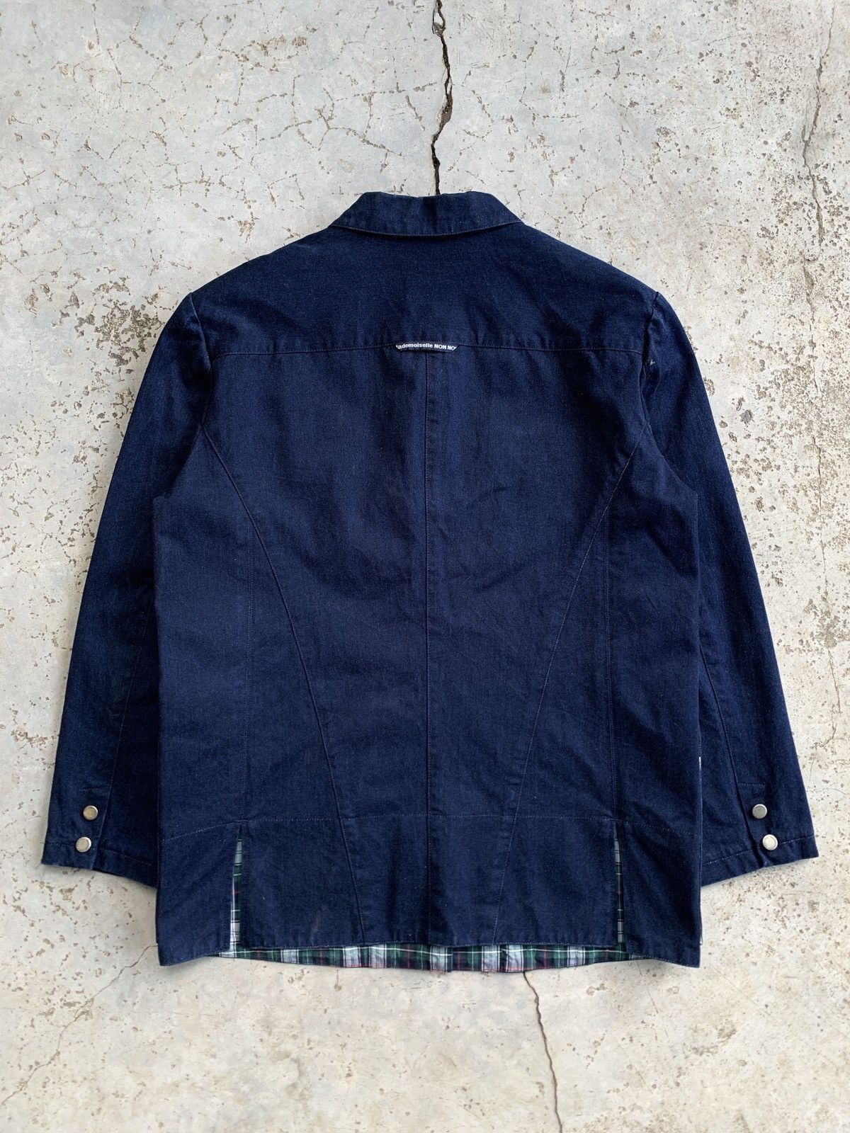 Issey Miyake Issey Miyake Mademoiselle Non Non Denim Jacket Size US M / EU 48-50 / 2 - 13 Thumbnail