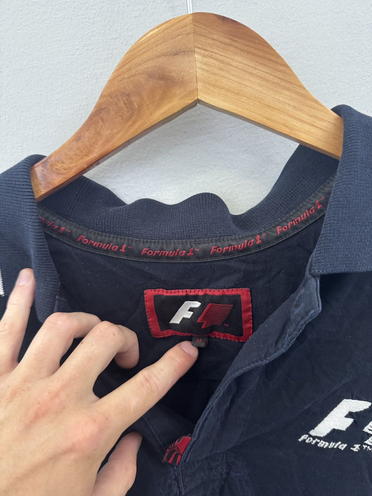 Formula 1 Vintage Y2K Formula 1 Polo Shirt Size US M / EU 48-50 / 2 - 3 Thumbnail