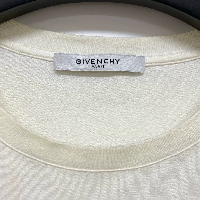 Givenchy Givenchy White Graffiti Short Sleeve T-Shirt 2506-Nextarrow Size US XL / EU 56 / 4 - 2 Thumbnail