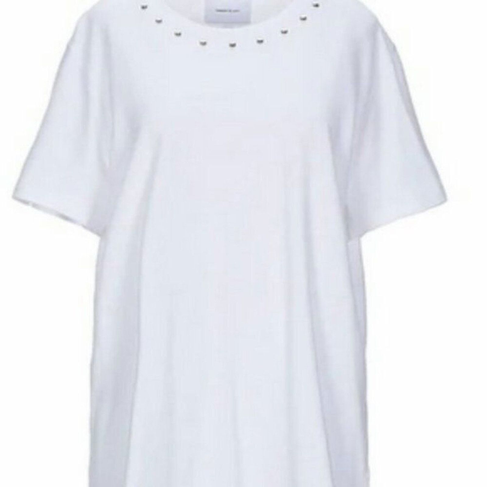 Current/Elliot Current Elliott shirt white with metal studs size 8 Size M / US 6-8 / IT 42-44 - 2 Thumbnail