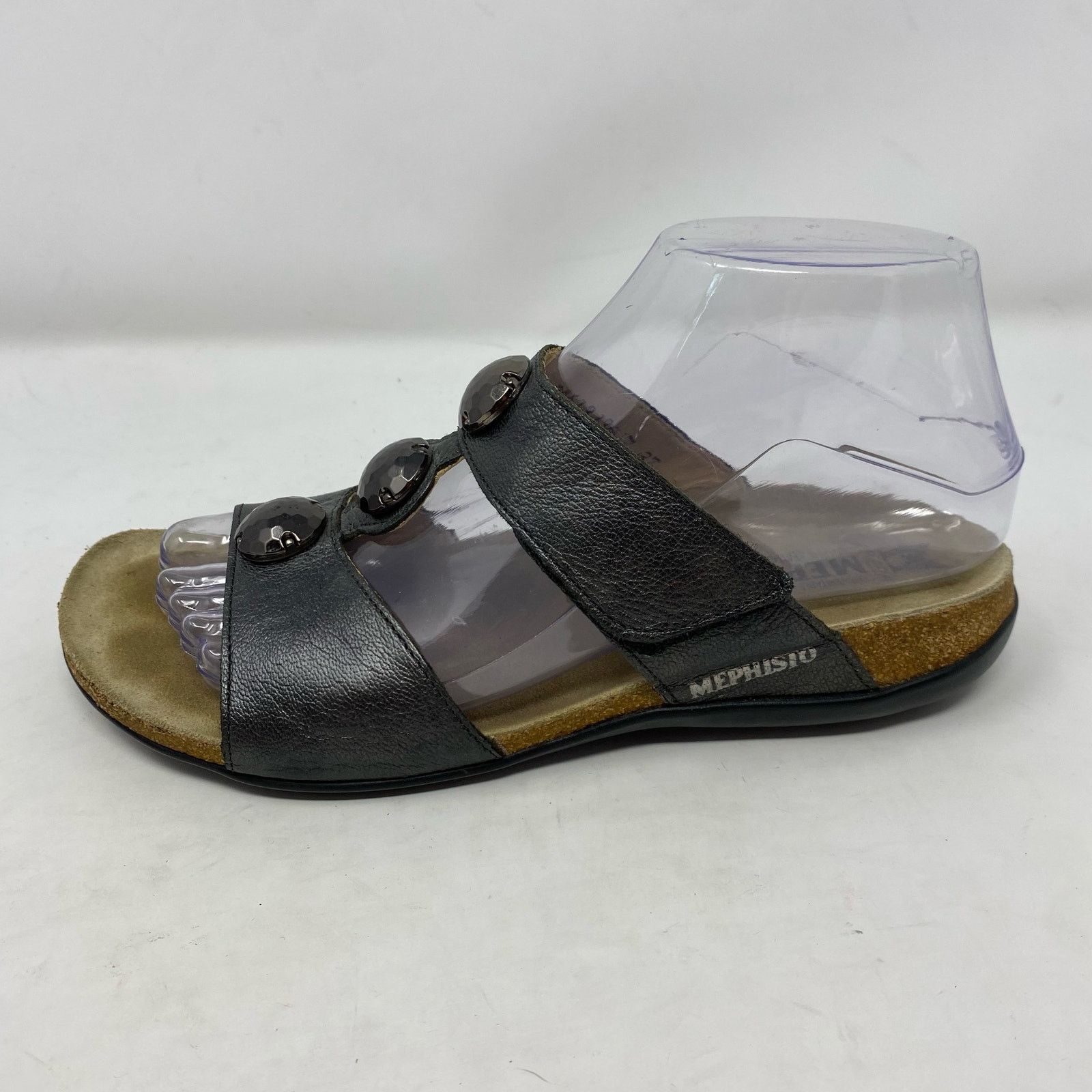 Mephisto Mephisto Air Relax Leather T-Strap Slide On Sandals Size 6.5 Size US 6.5 / IT 36.5 - 2 Thumbnail