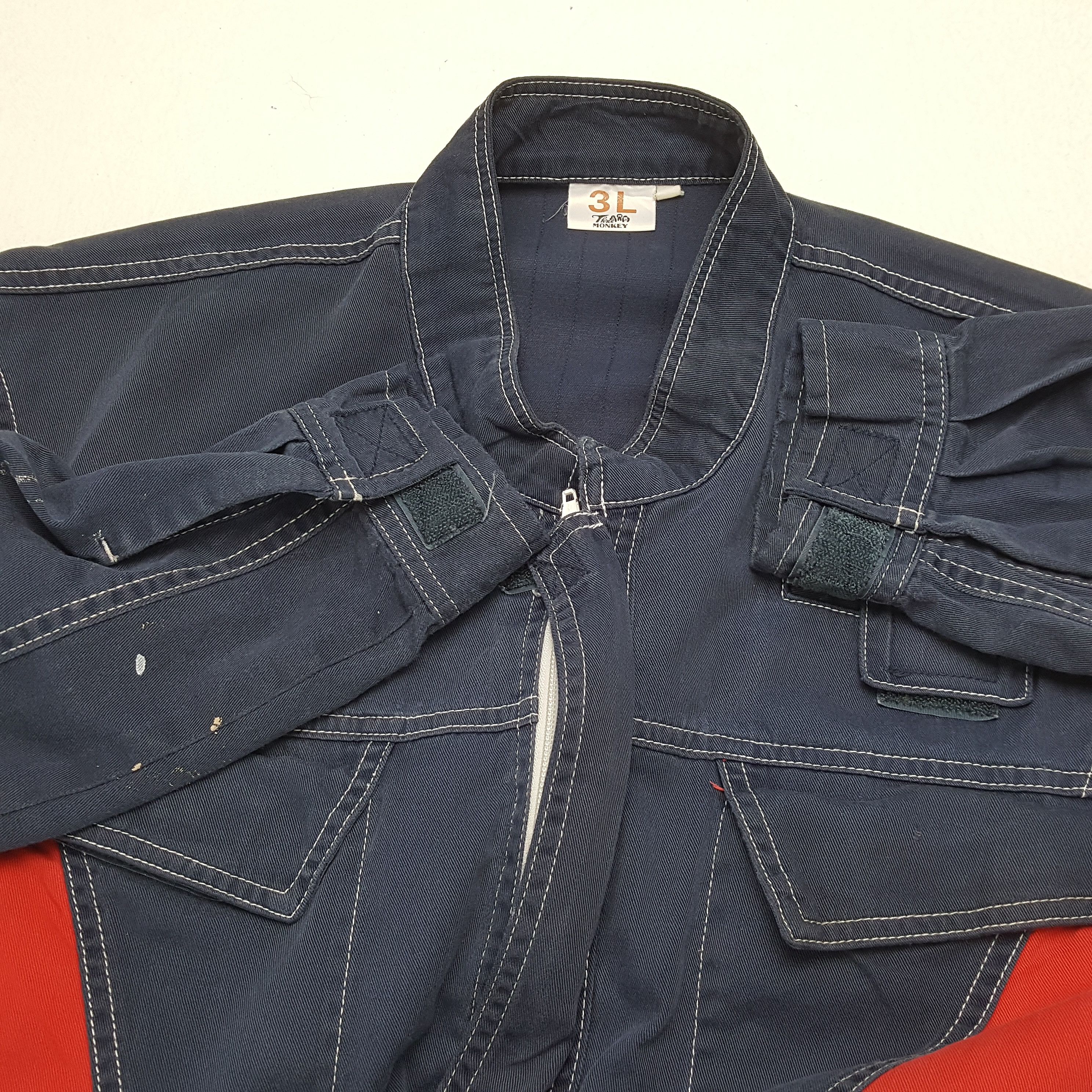 Vintage DAIHATSU Japanese Motorsports Workwear Coverall Jacket Size US XL / EU 56 / 4 - 13 Thumbnail