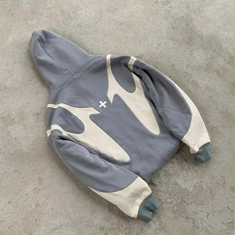 Japanese Brand Pattern Hoodie Size US L / EU 52-54 / 3 - 3 Thumbnail