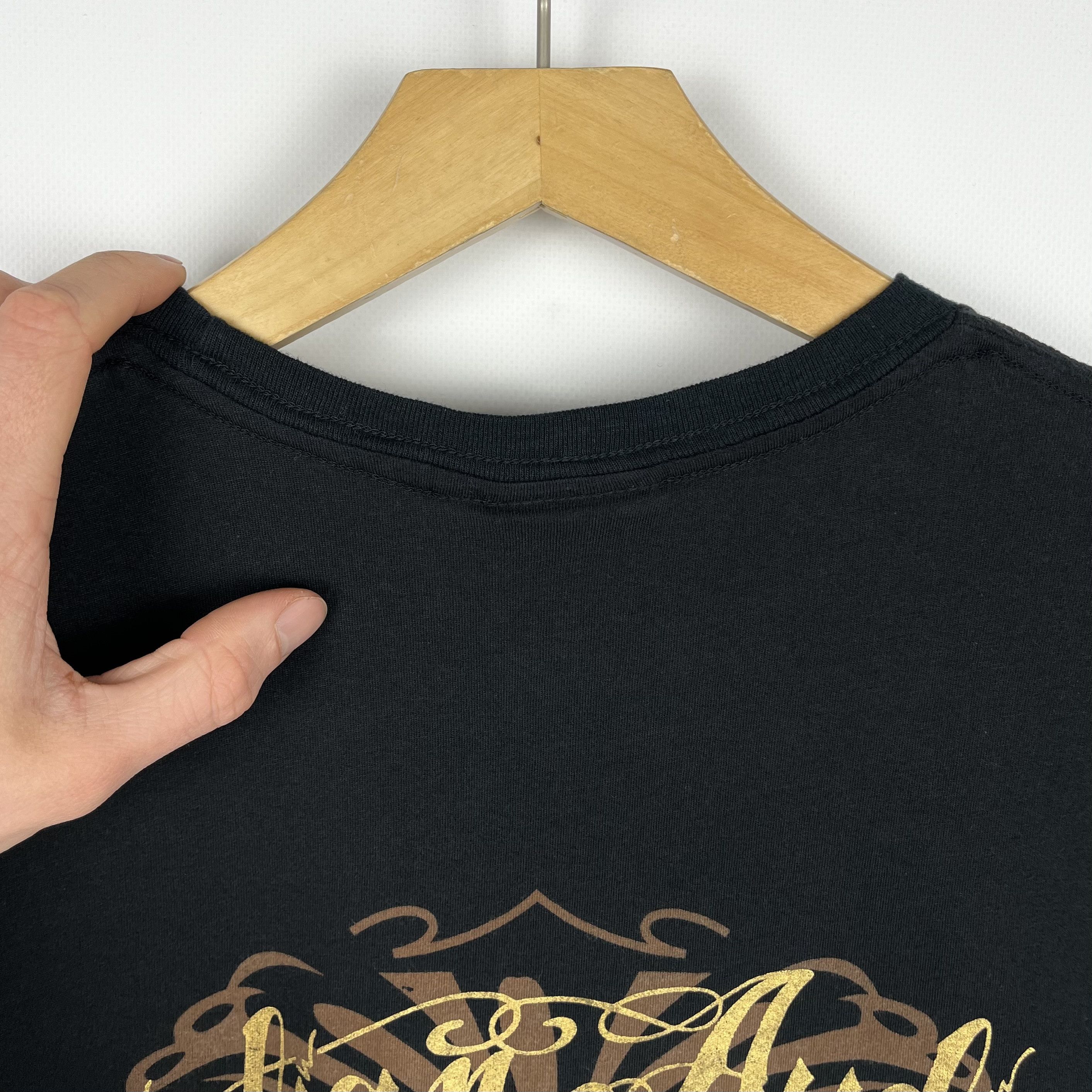 Christian Audigier Vintage Christian Audigier All Over Print Y2K T Shirt 00’s Size US L / EU 52-54 / 3 - 18 Thumbnail