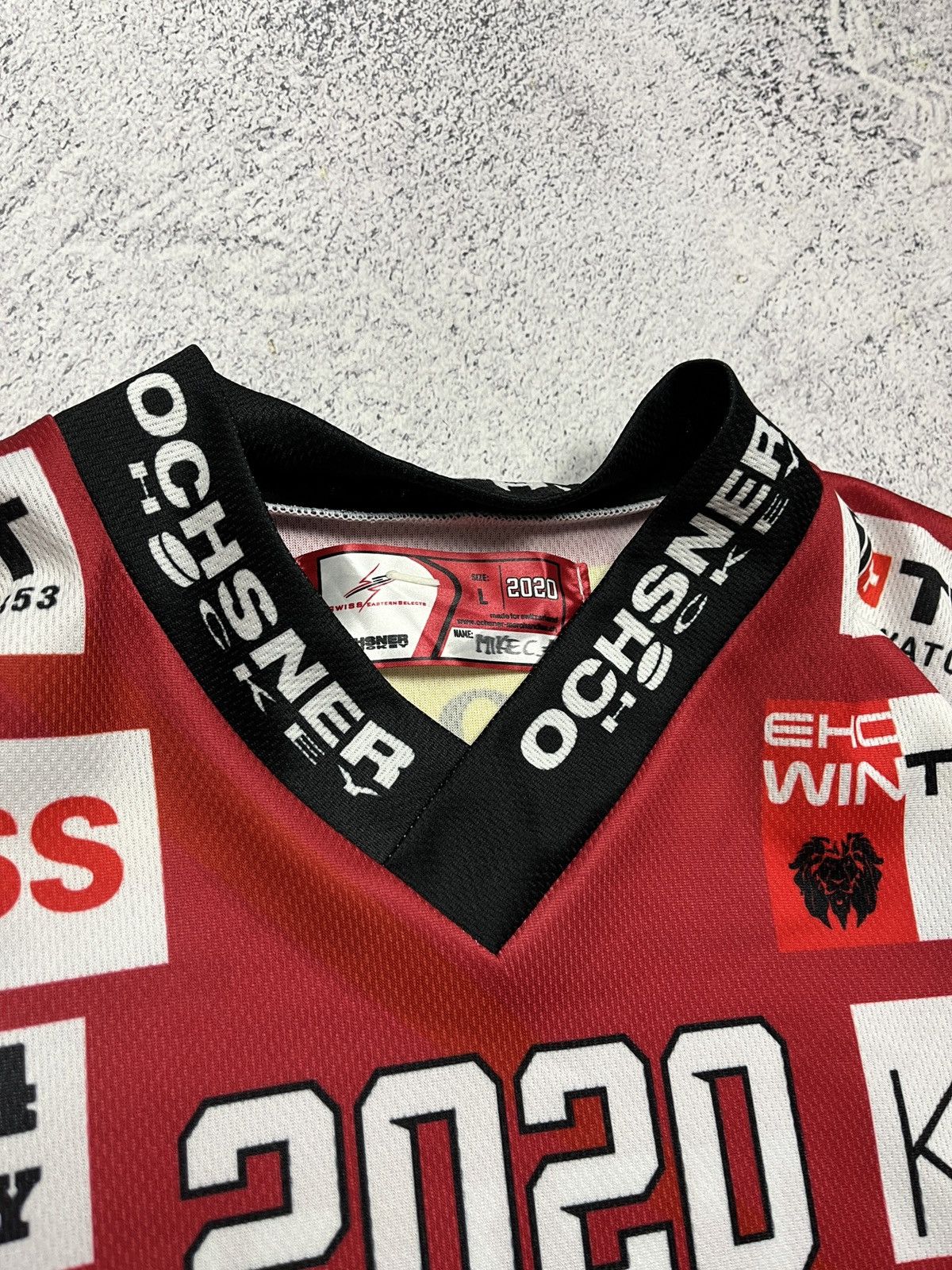 NHL Swiss Eastern Selects Team 2022 Signed Hockey Jersey Rare Size US L / EU 52-54 / 3 - 4 Thumbnail