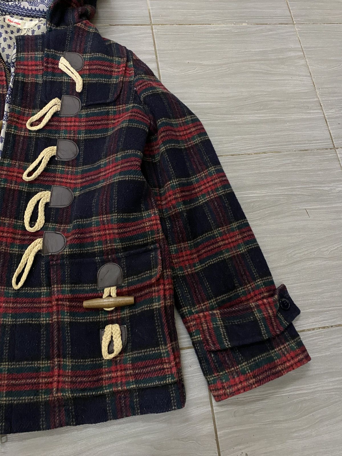 Issey Miyake Net - Net Wool Duffle Jacket Hoodie Size US S / EU 44-46 / 1 - 4 Thumbnail