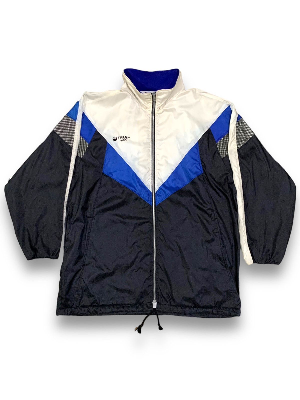 Asics Vintage 90s Trial by Asics Retro Track Jacket/Windbreaker Size US L / EU 52-54 / 3 - 1 Thumbnail