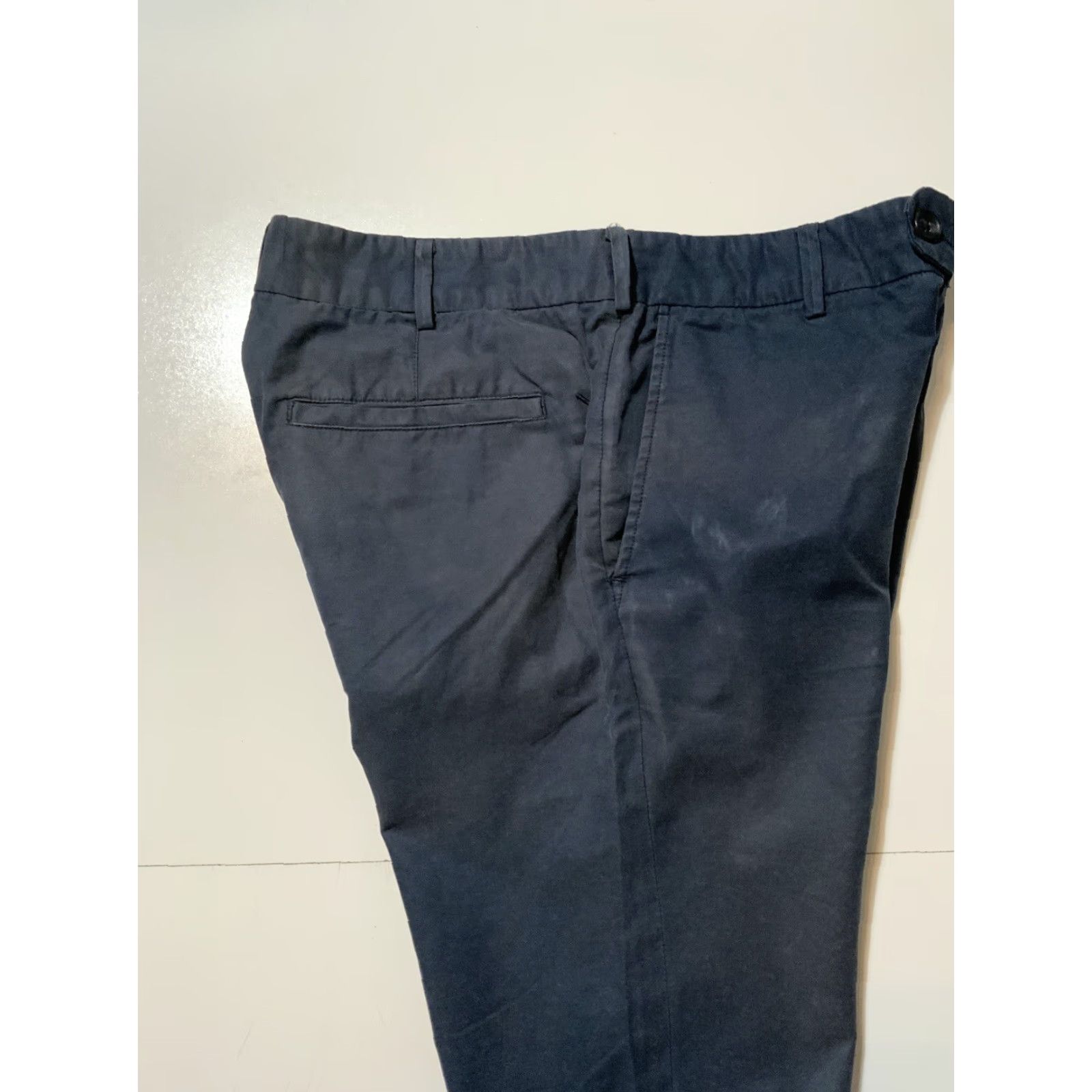 Saturdays NYC Saturdays Surf NYC Chino Shorts Navy Blue Flat Front Cotton Blend 32 Men Accessories? Wait. Size US 32 / EU 48 - 6 Thumbnail