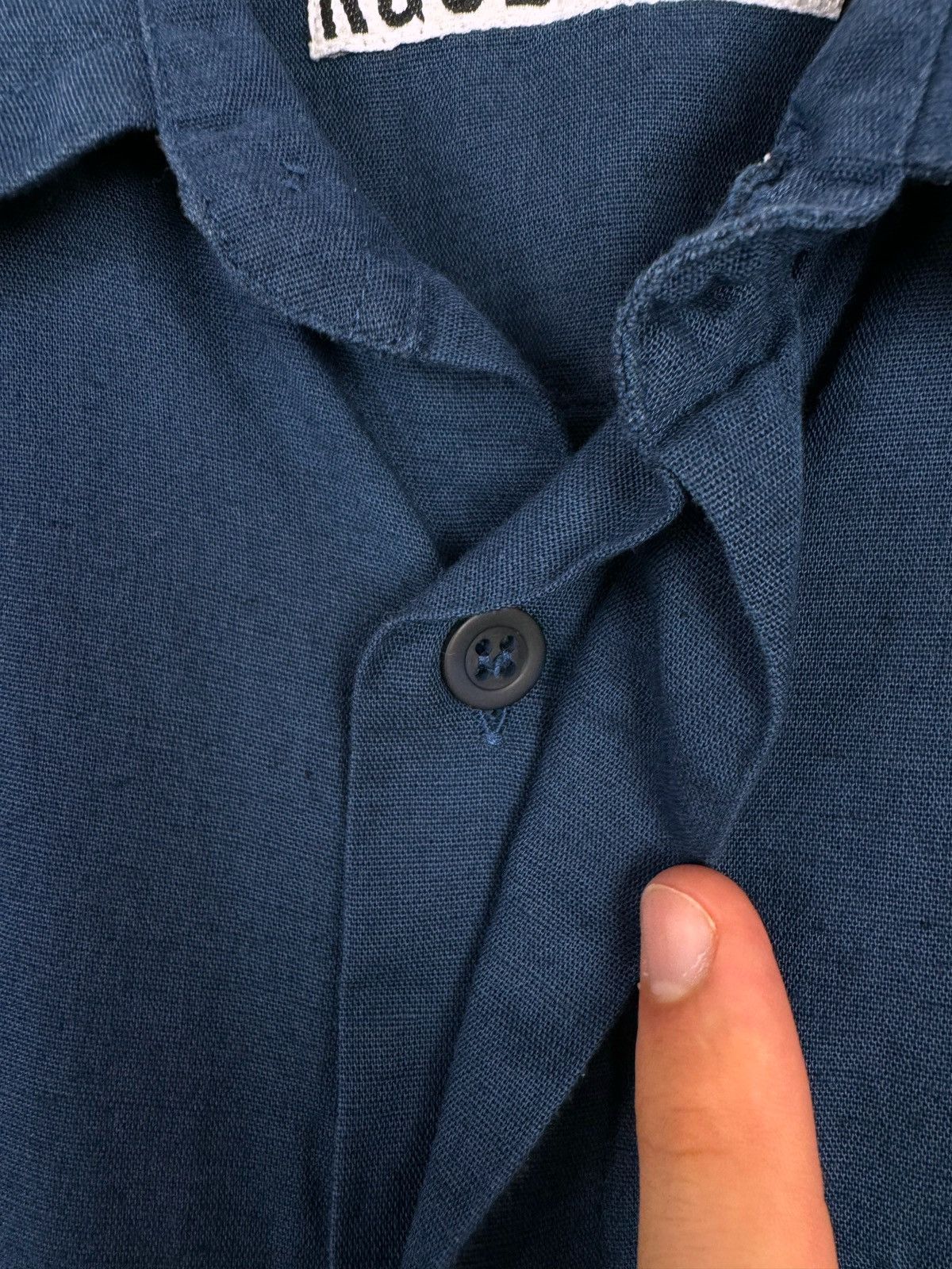Designer × Dirk Bikkembergs × Vintage Vintage Dirk Bikkembergs Zip Pocket Rare Buttons Up Shirt Size US M / EU 48-50 / 2 - 7 Thumbnail