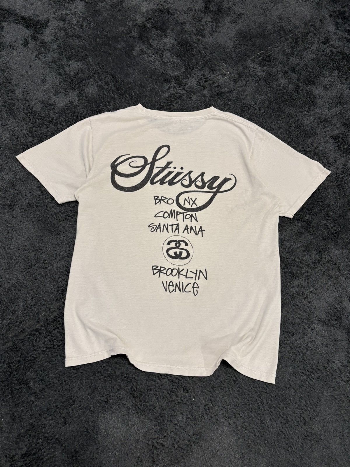 Stussy Vintage Stussy International Logo Tee Size US M / EU 48-50 / 2 - 2 Thumbnail
