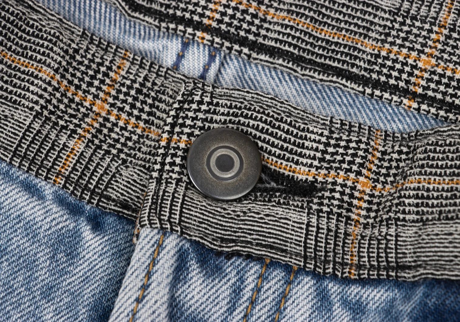 Maison Margiela Slim Reconstructed Denim Pants in Indigo Light Size US 30 / EU 46 - 3 Thumbnail