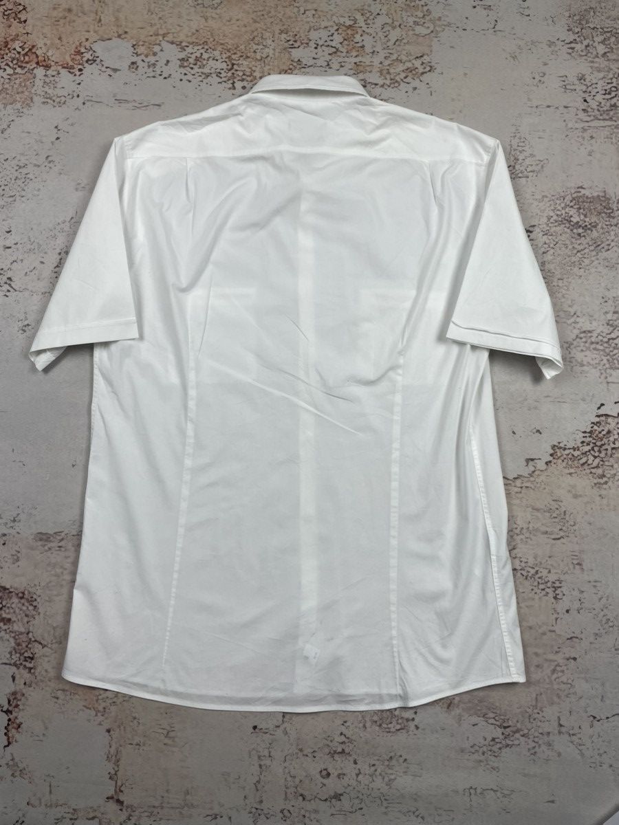 Hugo Boss Hugo Boss XL White Short-Sleeve Shirt Classic (Men’s) egv Size US XL / EU 56 / 4 - 2 Thumbnail