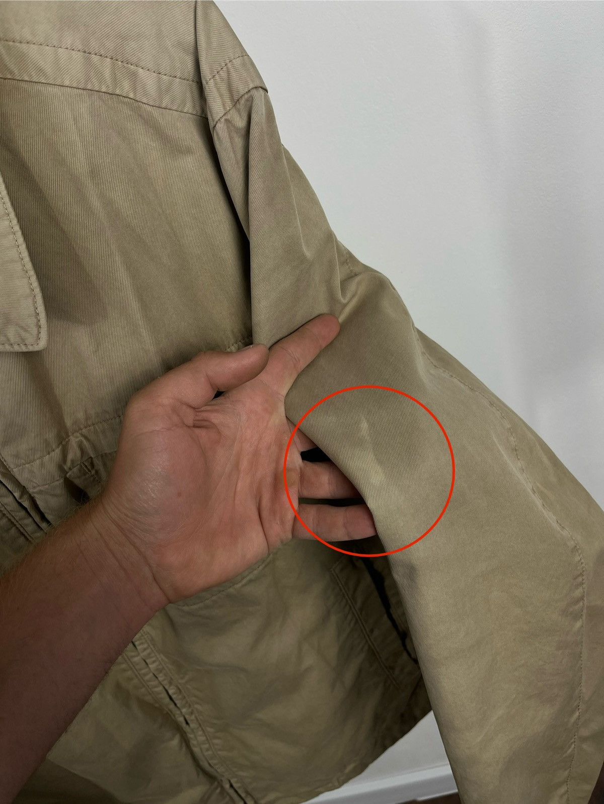 Hugo Boss Vintage Hugo Boss Beige Cotton Zip Up Jacket Size L Size US L / EU 52-54 / 3 - 5 Thumbnail