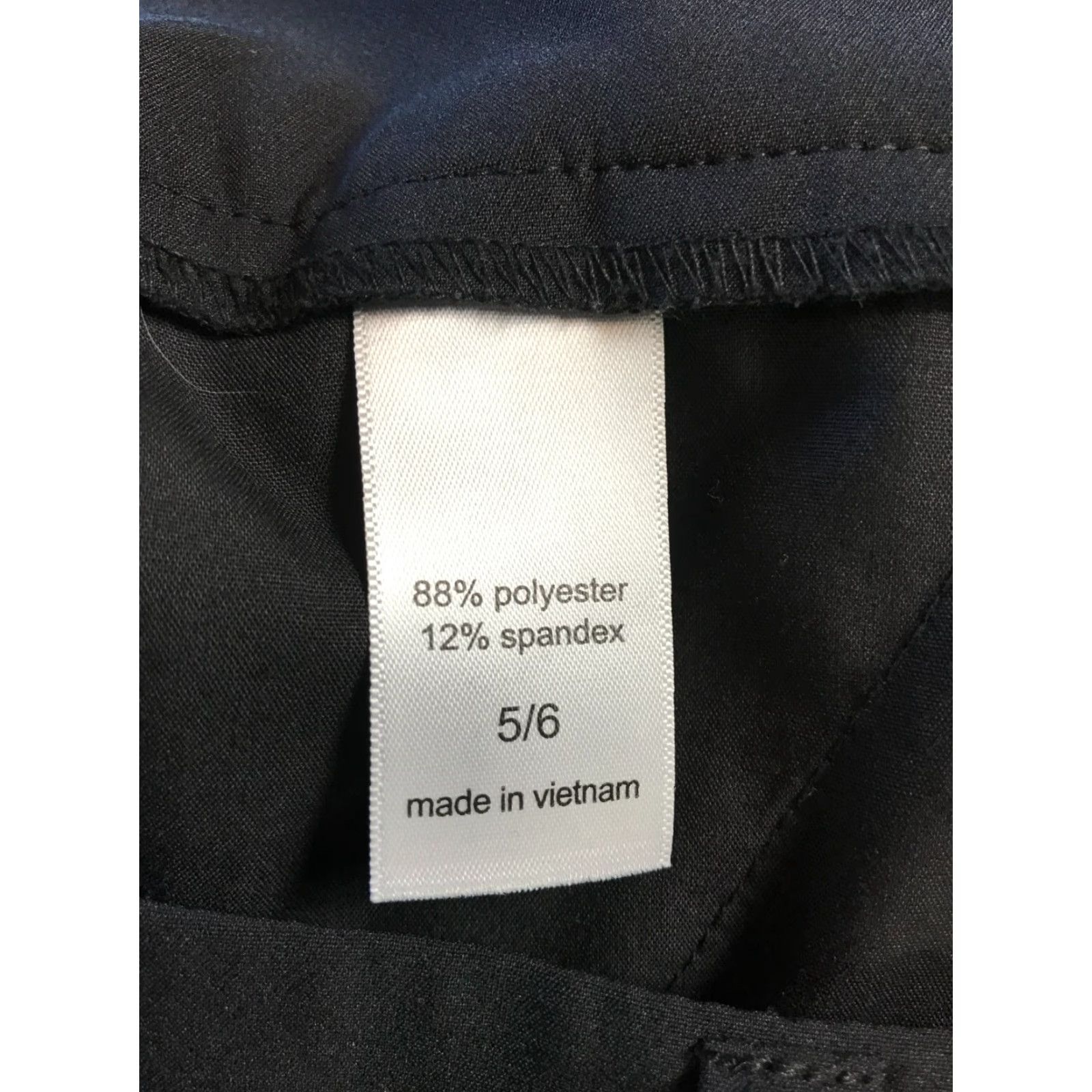 Vintage Maurices Women's Pants Cropped Dress Pants Black 5/6 Womens Size 27" / US 4 / IT 40 - 7 Thumbnail
