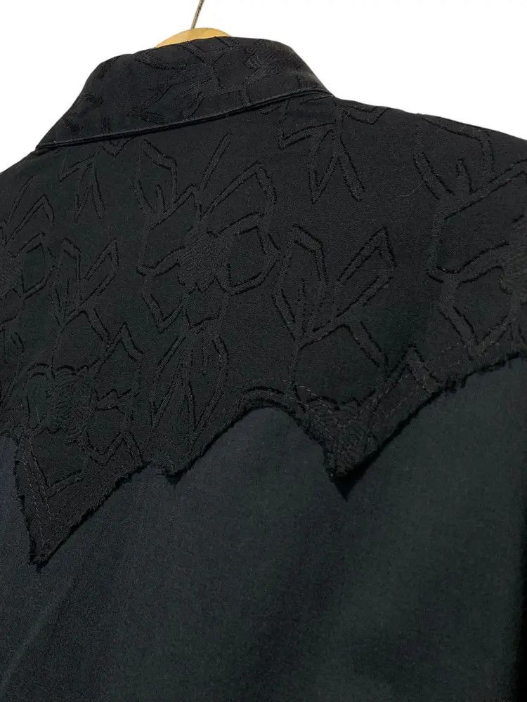 Pervert 00s Pervert patchwork gothic western shirt made inaustralia Size US XL / EU 56 / 4 - 8 Thumbnail