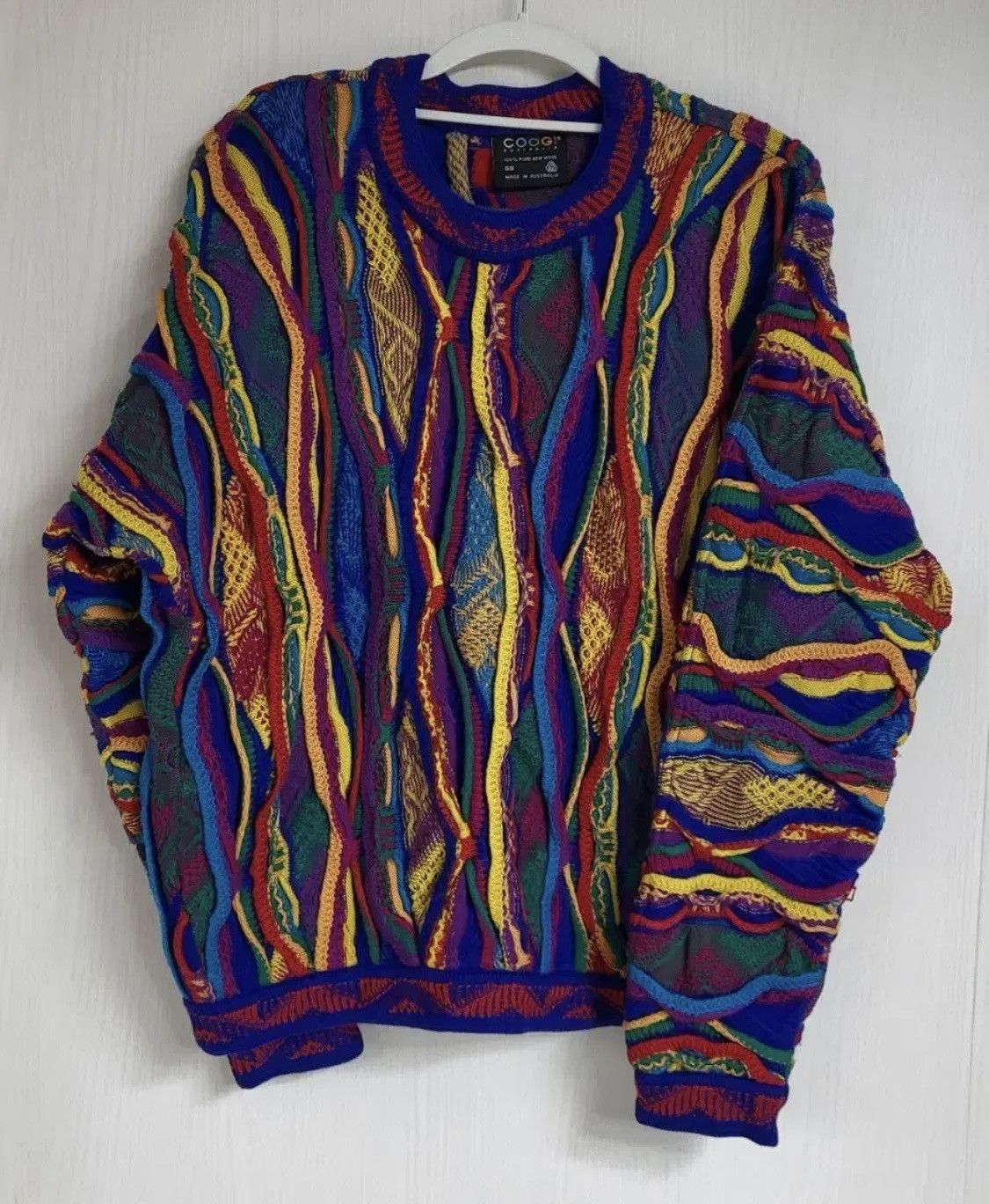 Coogi cableknit sweater