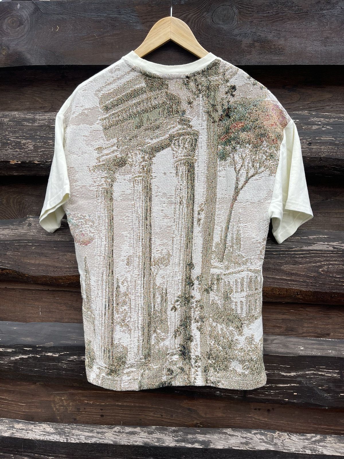 Designer Liv Sin Pray embroidered full back antique t-shirt tee hand Size US XS / EU 42 / 0 - 1 Thumbnail