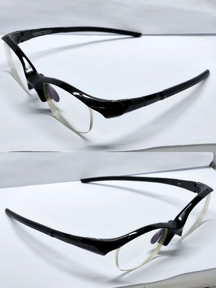 Other Zoff ATHLETE ZA191009 Sports Half-Rim Glasses Frame Wide Fit Size ONE SIZE - 8 Thumbnail