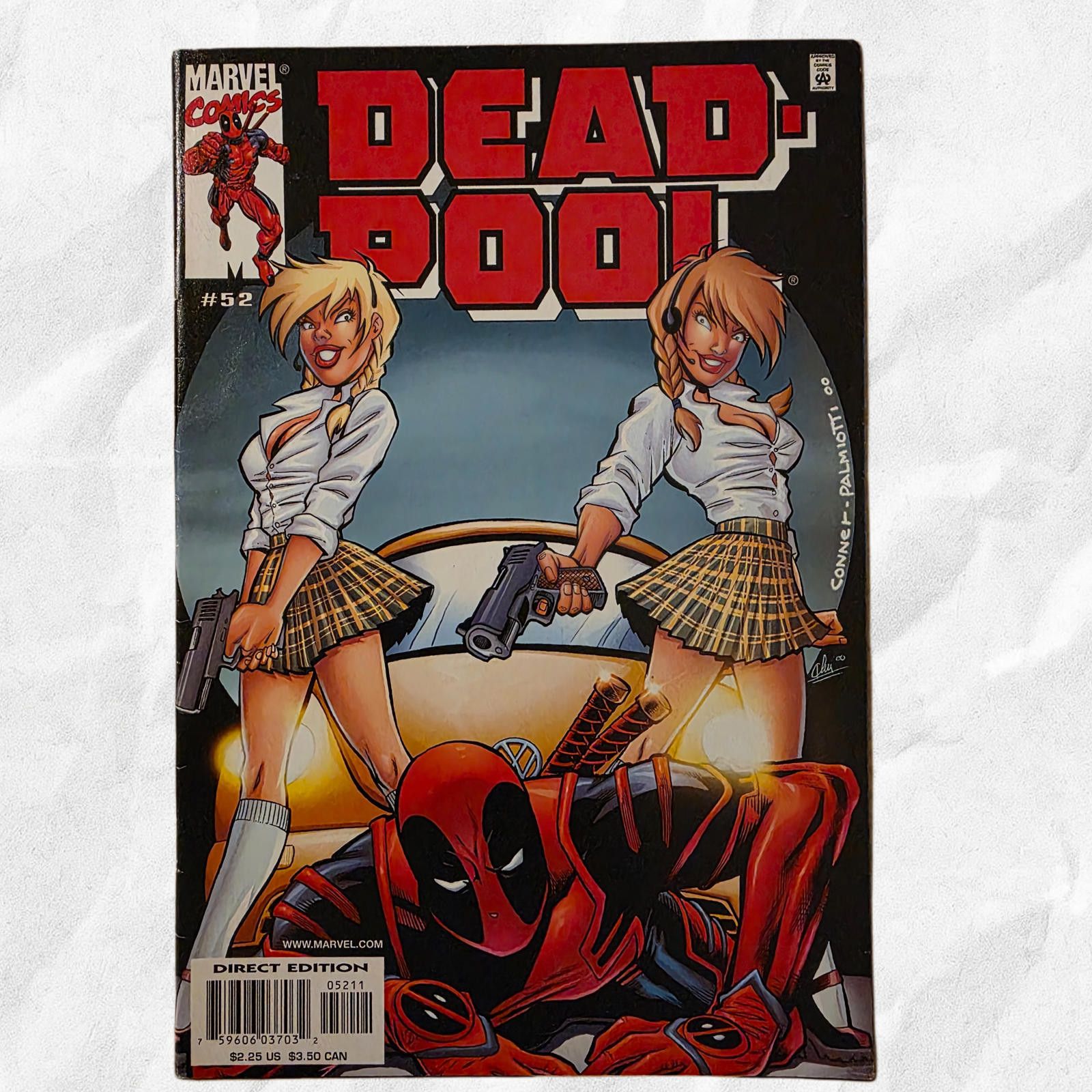 Marvel Comics Deadpool #52 VF 2001 Talk of the Town Comic (C) Size ONE SIZE - 1 Thumbnail