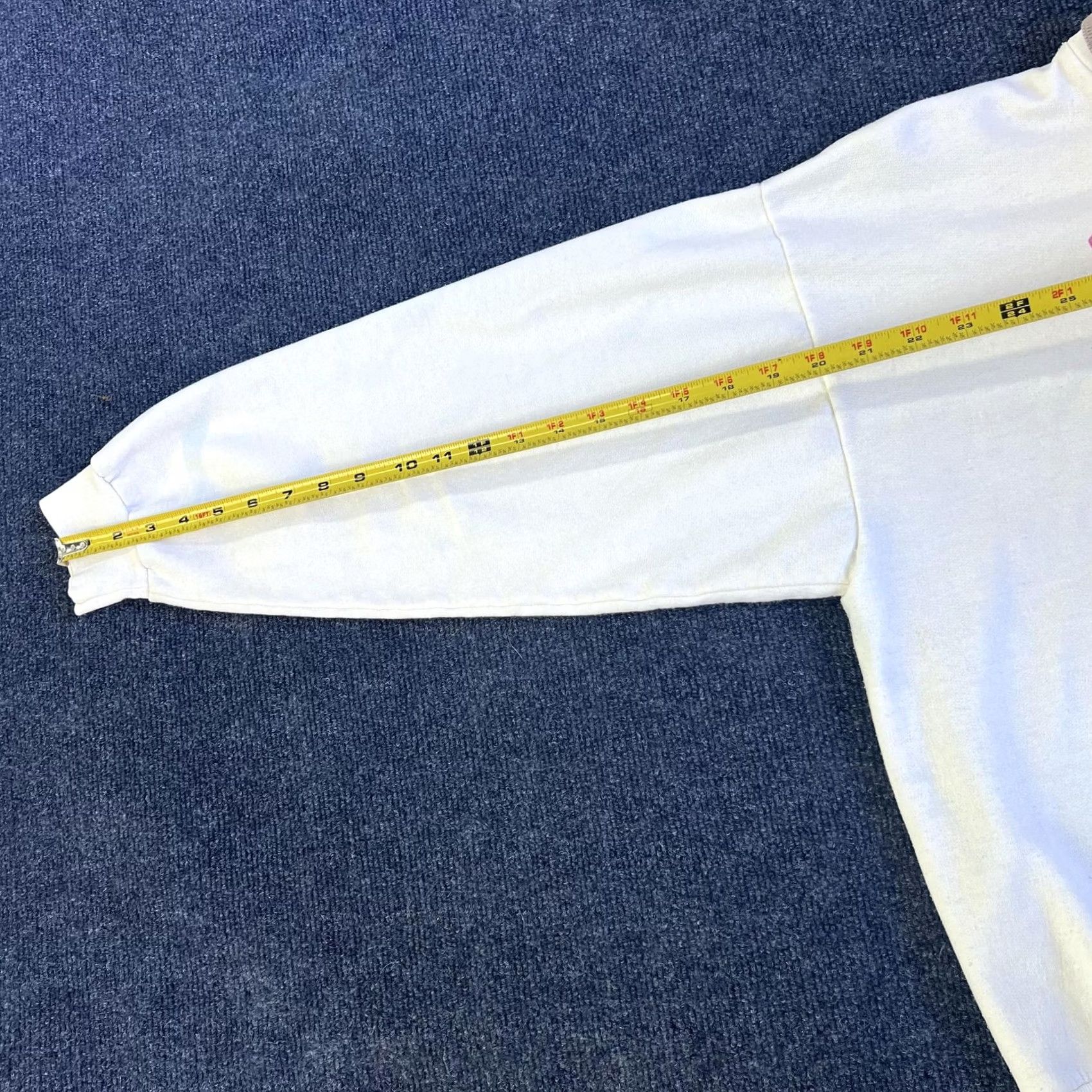 Vintage VINTAGE Hummingbird Floral Sweatshirt Womens Medium White Collared Pullover Graphic Size L / US 10 / IT 46 - 5 Thumbnail