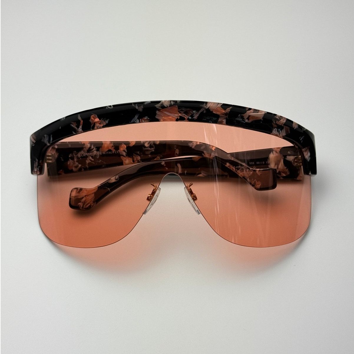 Loewe New Loewe Sunglasses LW40034U 55S Coloured Havana/Bordeaux Size ONE SIZE - 2 Thumbnail