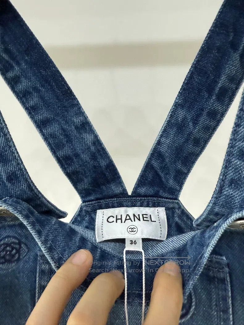 Chanel Chanel Camelia denim vest Size XS / US 0-2 / IT 36-38 - 4 Thumbnail