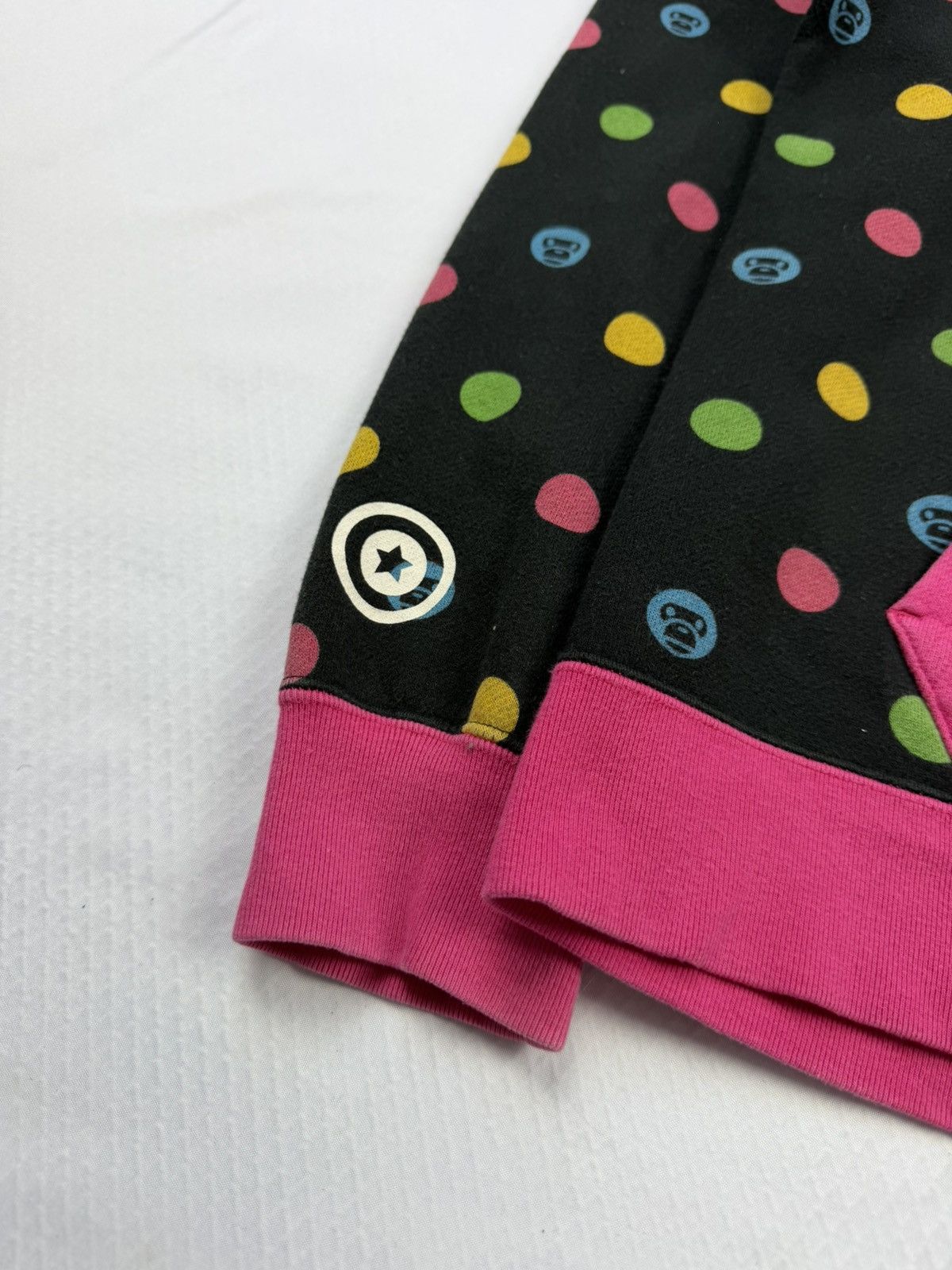 Bape Bape polka dot baby milo shark fullzip Size S / US 4 / IT 40 - 5 Thumbnail