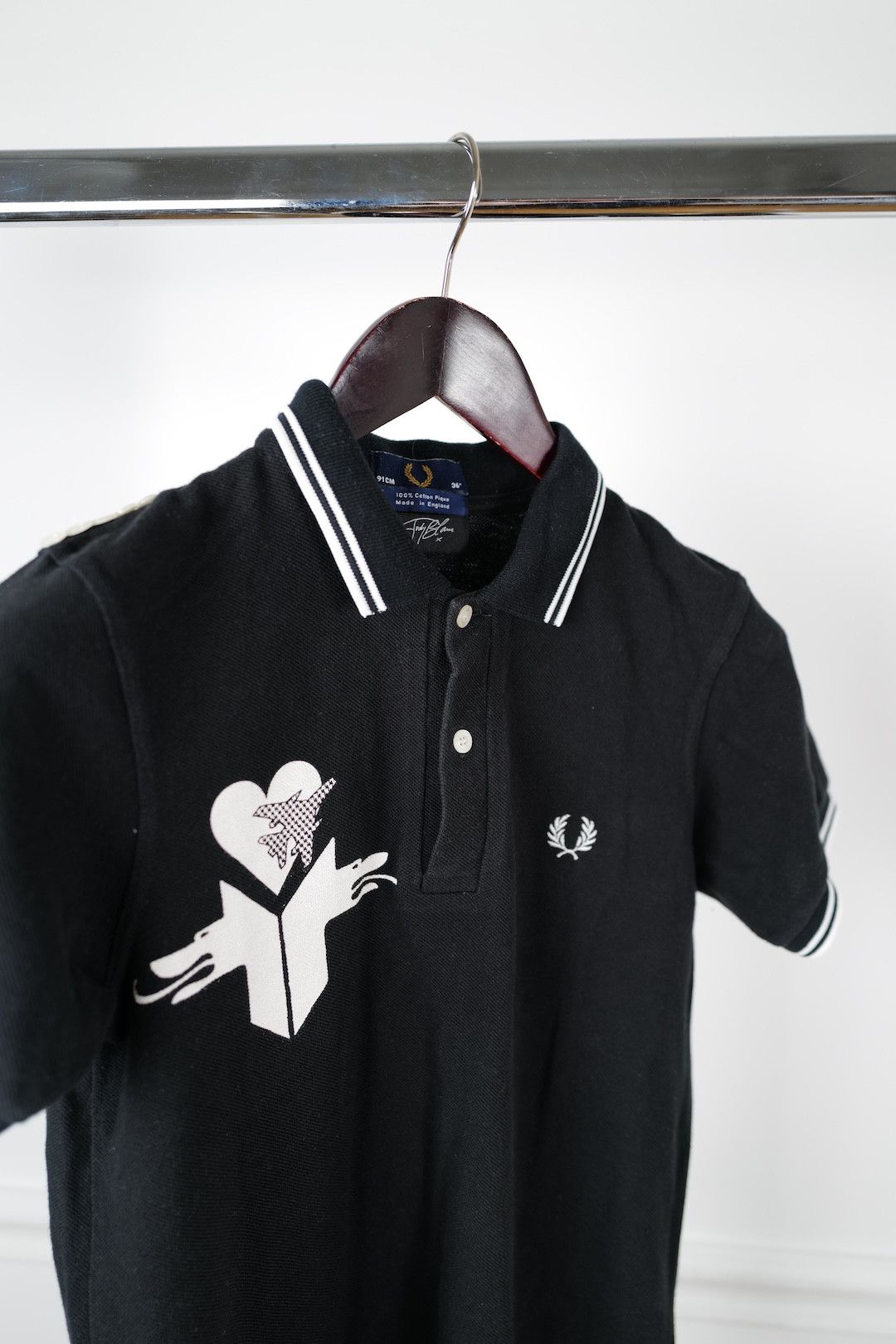 Fred Perry Vintage Fred Perry Blame Polo Shirt Twin Tipped England Size US S / EU 44-46 / 1 - 4 Thumbnail