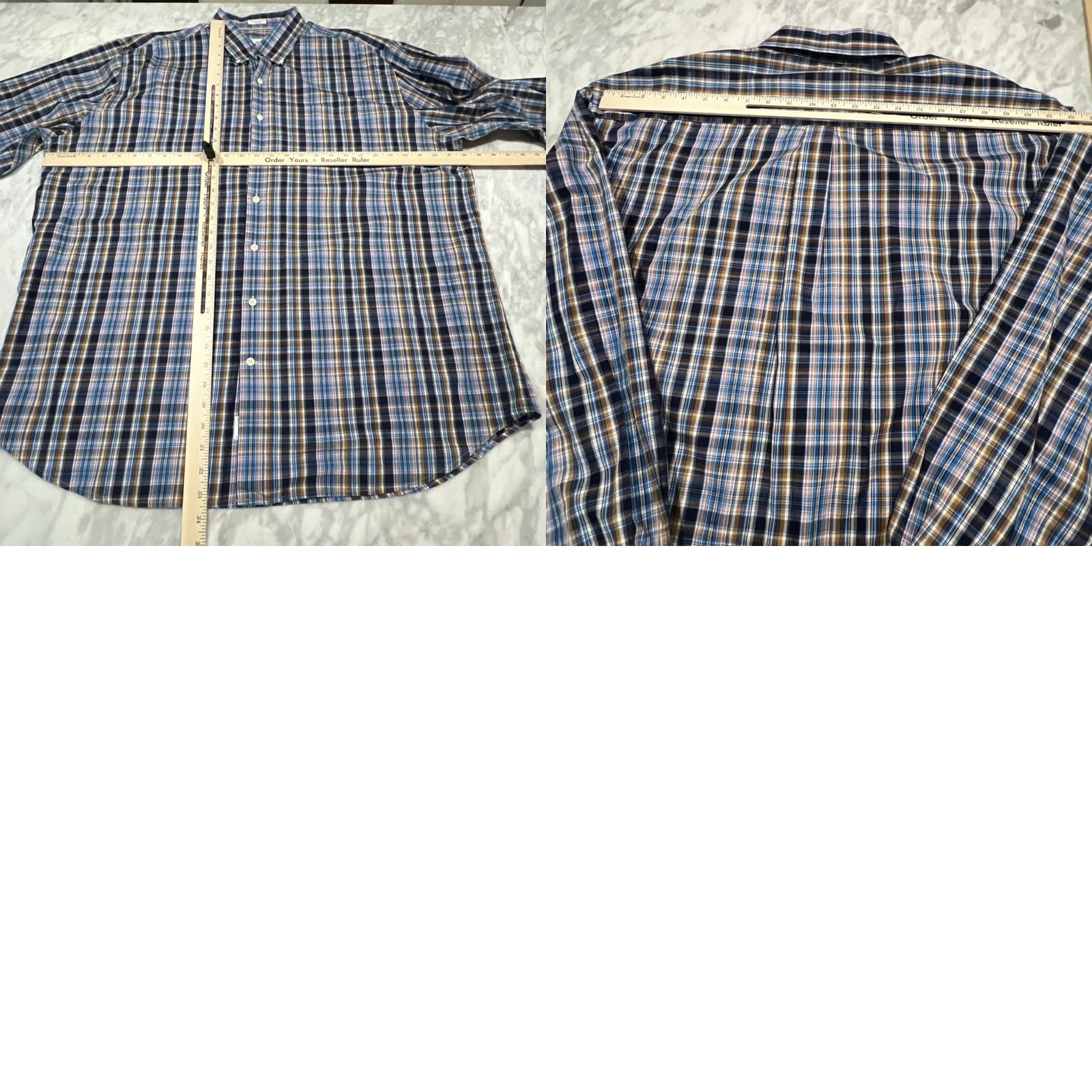 Peter Millar Peter Millar Shirt Men’s 2XL Multi Color Long Sleeve Button Down Work Size US XXL / EU 58 / 5 - 8 Thumbnail