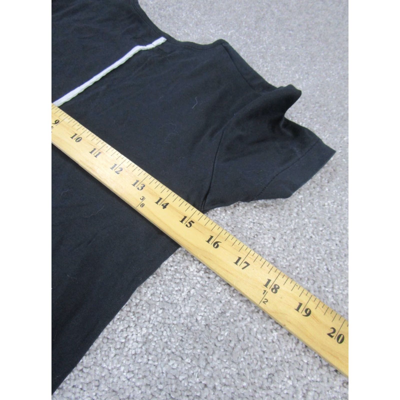 Rag & Bone Rag & Bone Shirt Womens XS Black Cotton Short Sleeve Tee Size XS / US 0-2 / IT 36-38 - 5 Thumbnail