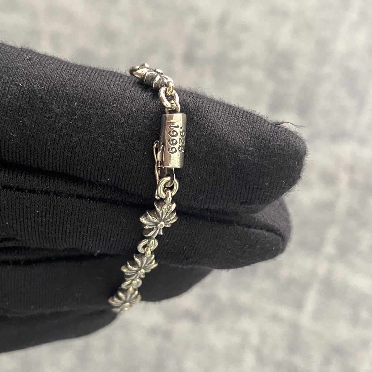 Chrome Hearts CHROME HEARTS Silver Tiny E Bracelet Size ONE SIZE - 13 Thumbnail