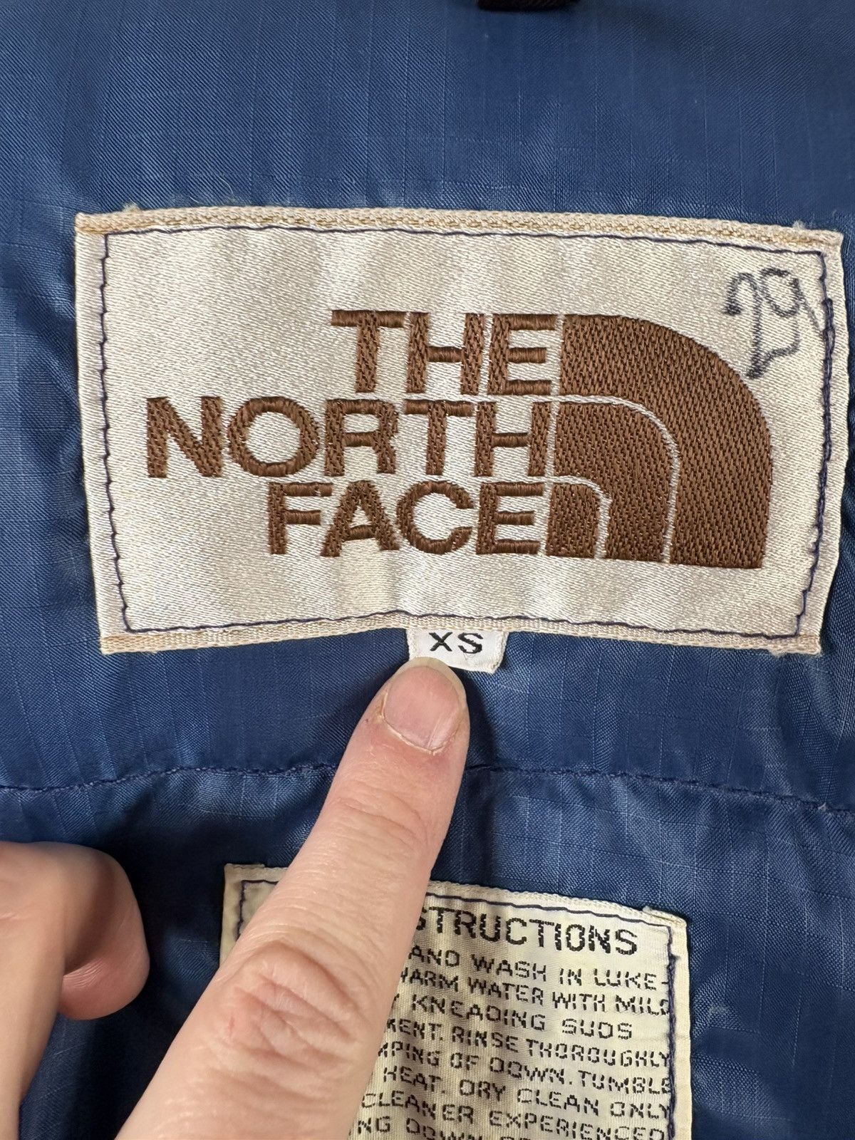 The North Face The North Face Brown Label Men XS Down Puffer Jacket 70s/80s Size US XS / EU 42 / 0 - 19 Thumbnail