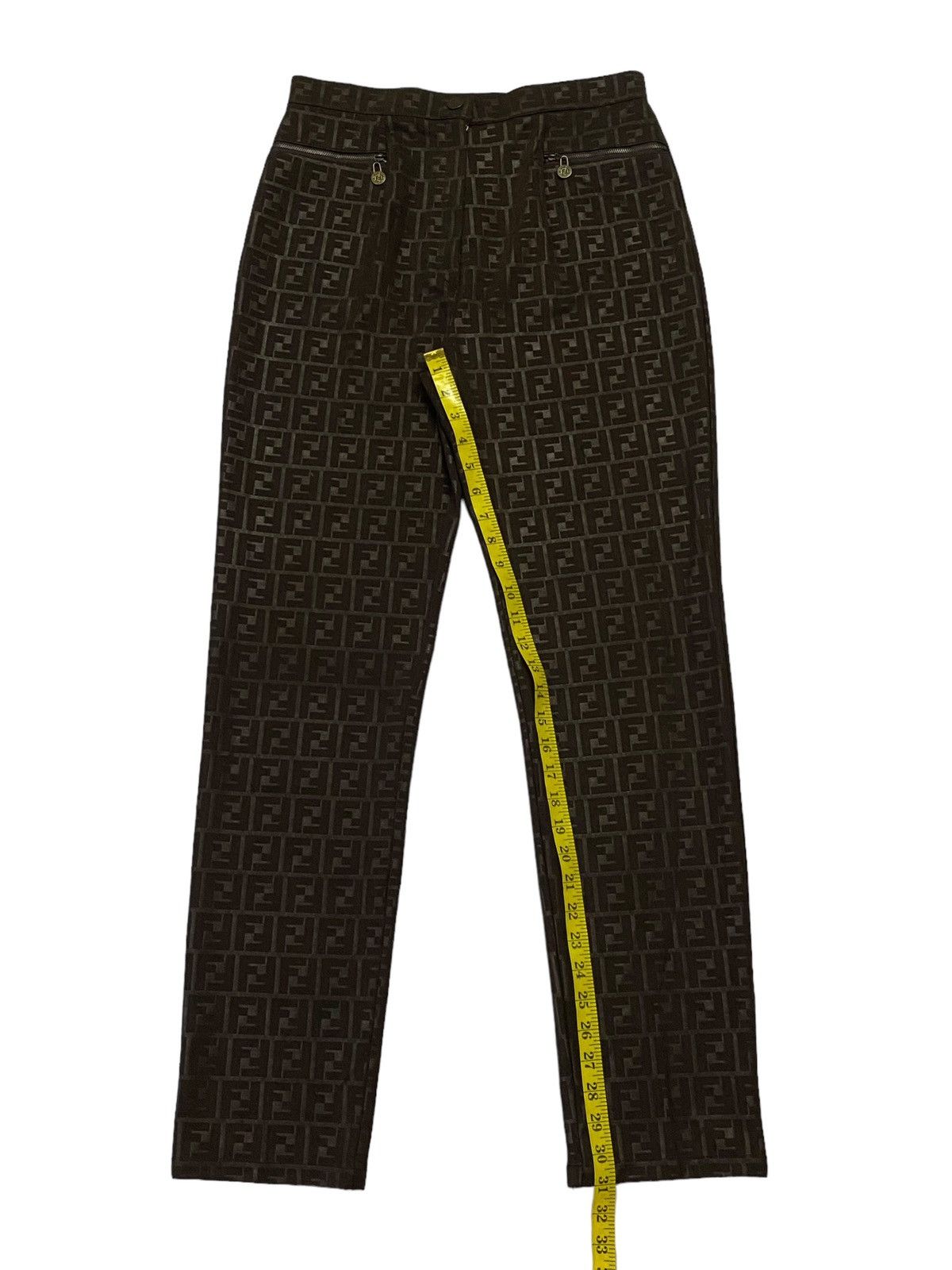 Fendi Vintage FENDI Zucca Monogram Pants Size US 29 - 7 Thumbnail