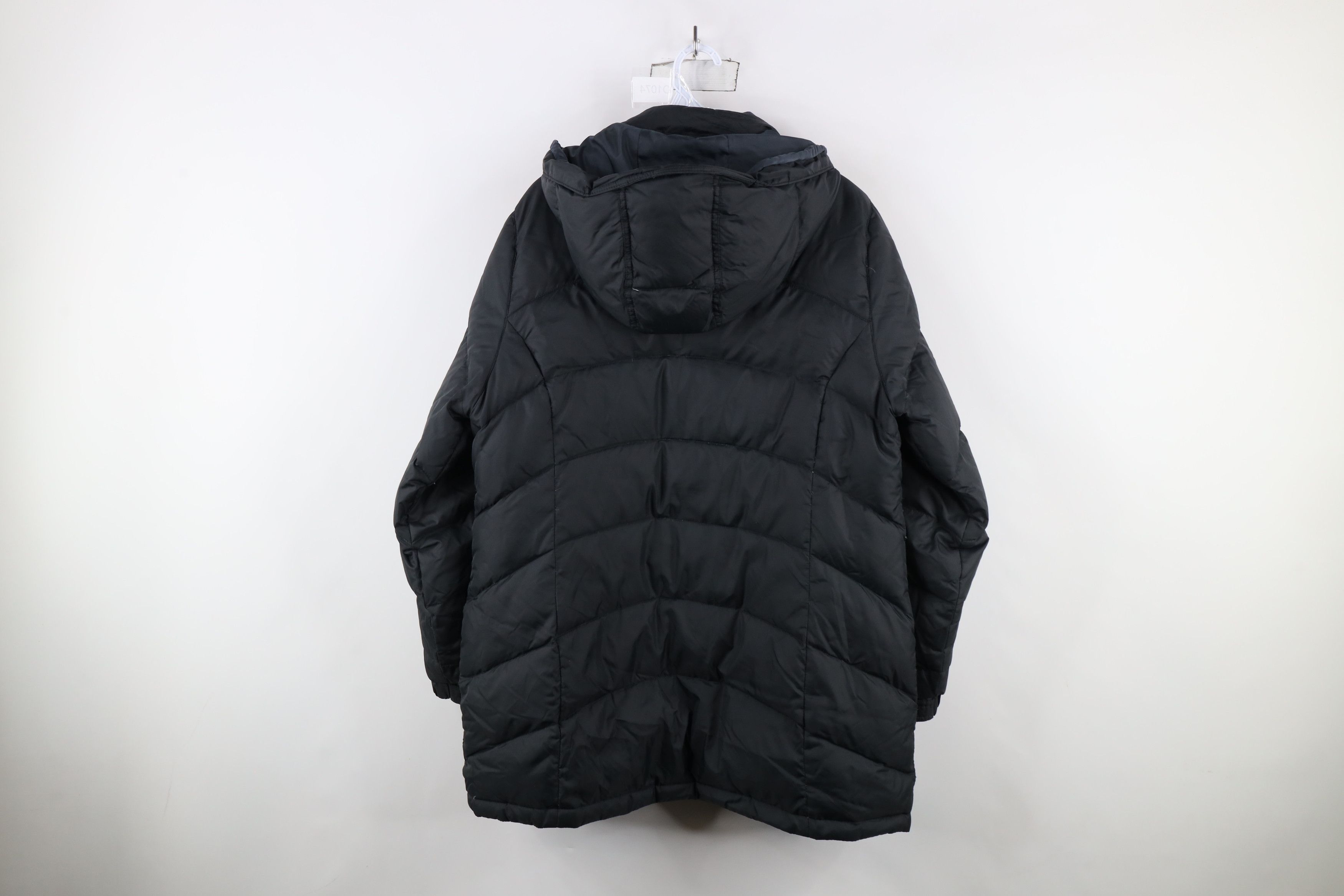 L.L. Bean × Vintage LL Bean Goose Down Insulated Hooded Puffer Jacket Black Size L / US 10 / IT 46 - 12 Thumbnail