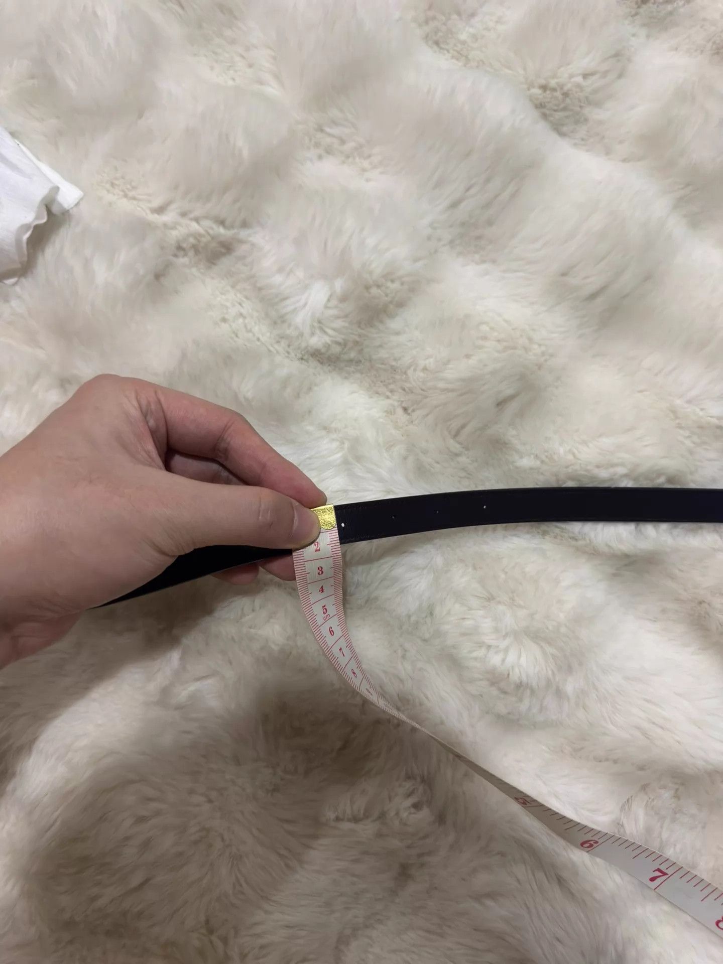 Saint Laurent Paris YSL Saint Laurent Black & Gold Skinny Belt 75 Women's New Size ONE SIZE - 7 Thumbnail