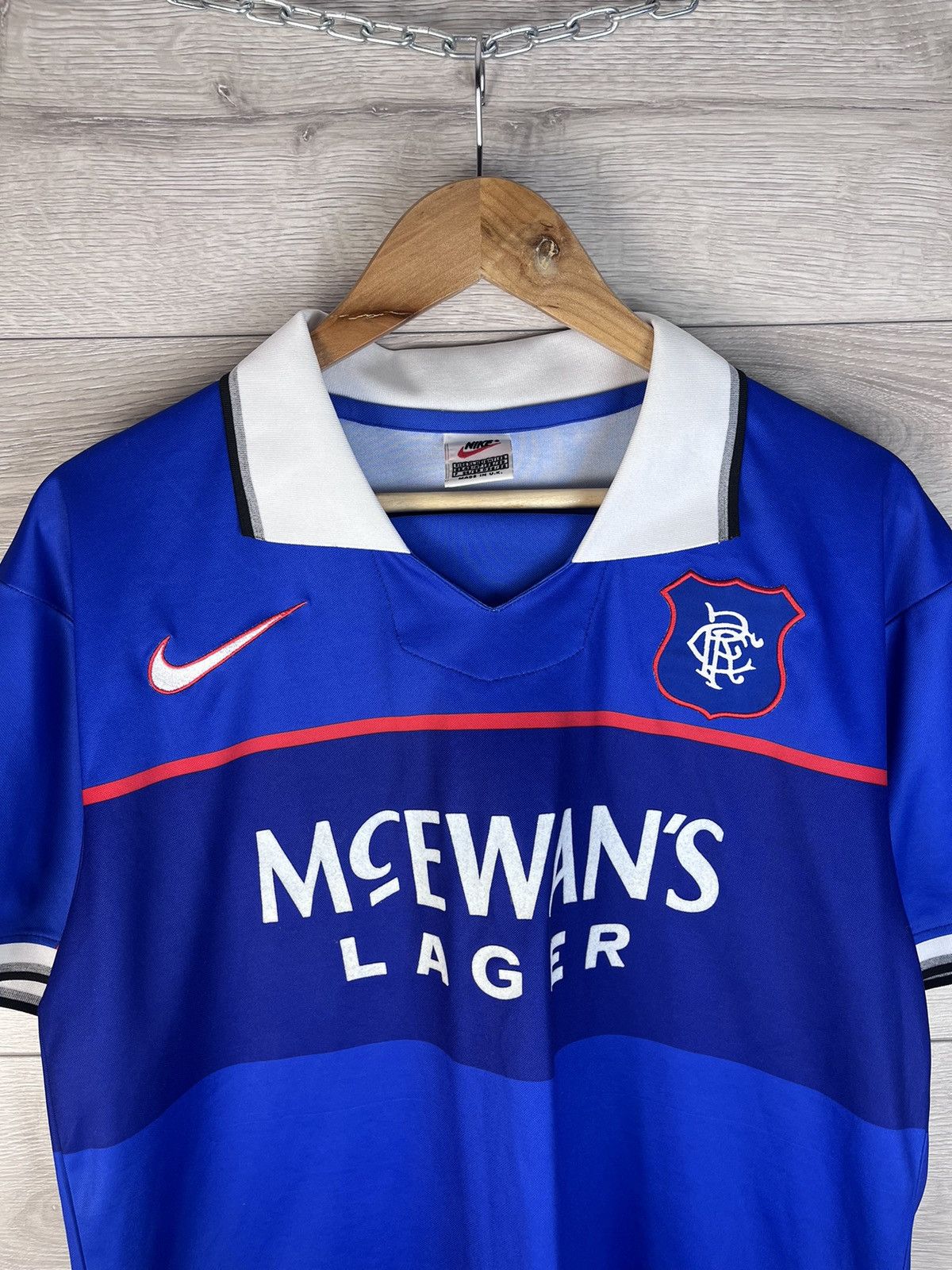 Nike Vintage men’s soccer jersey FC Rangers Nike size Xl Size US XL / EU 56 / 4 - 5 Thumbnail