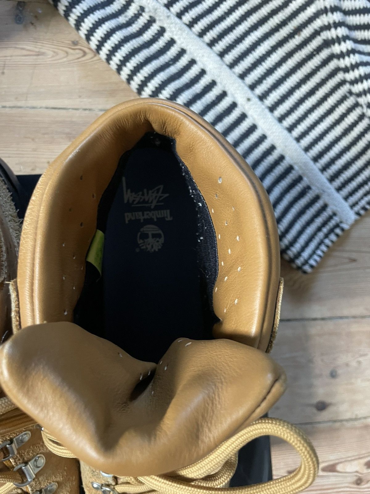 Stussy × Timberland Stussy world hiker boots Size US 11.5 / EU 44-45 - 6 Thumbnail